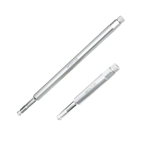12mm Spark Plug Thread Repair Tool Kit – M12x1.25 Back Tap & Chase Taps, 2-Pack