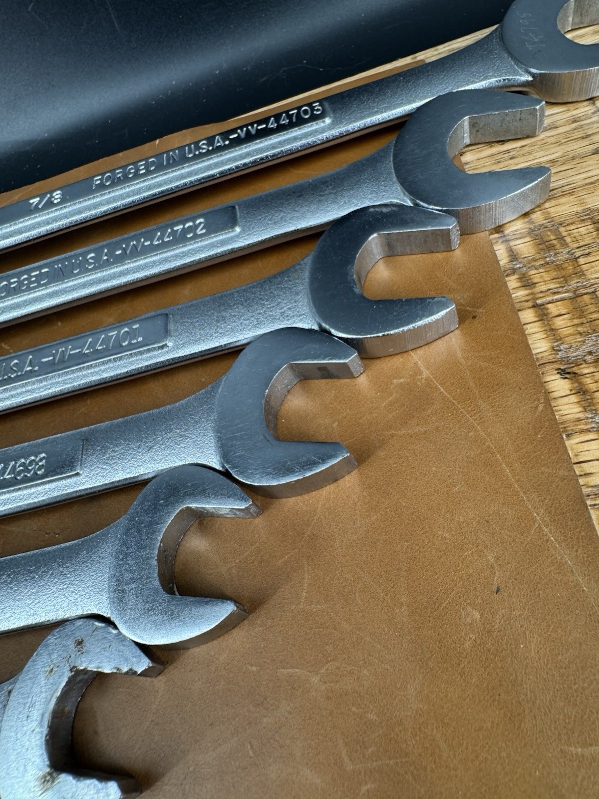 Vintage Craftsman 12 piece SAE Wrench Set =VV=series In Holder, USA, Excellent!