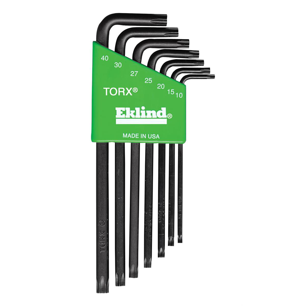 Eklind Tool 10907 7 Piece Long Torx L-Key Set