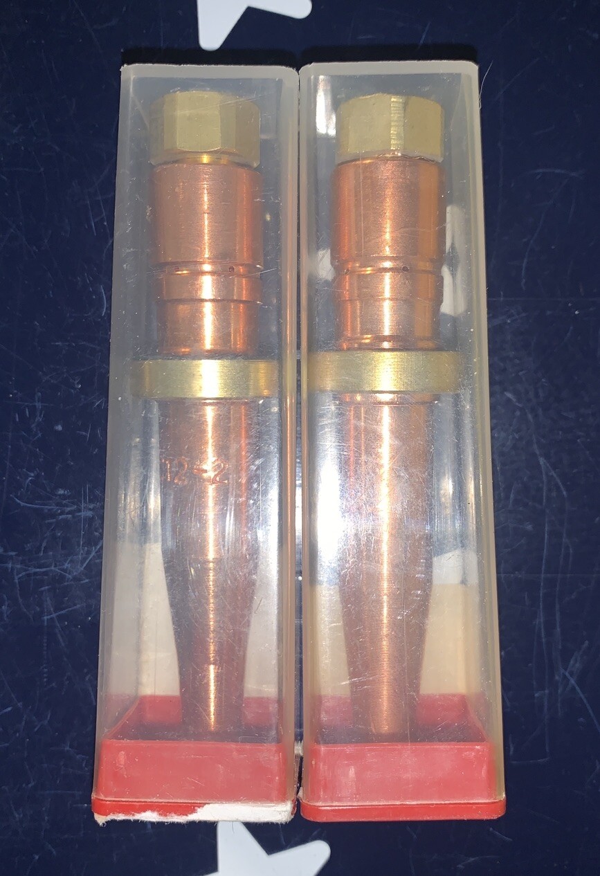 2X Smith Style Torch Tips: One #2 SC12-2 and One #5 SC12-5 (one of each #2 & #5)