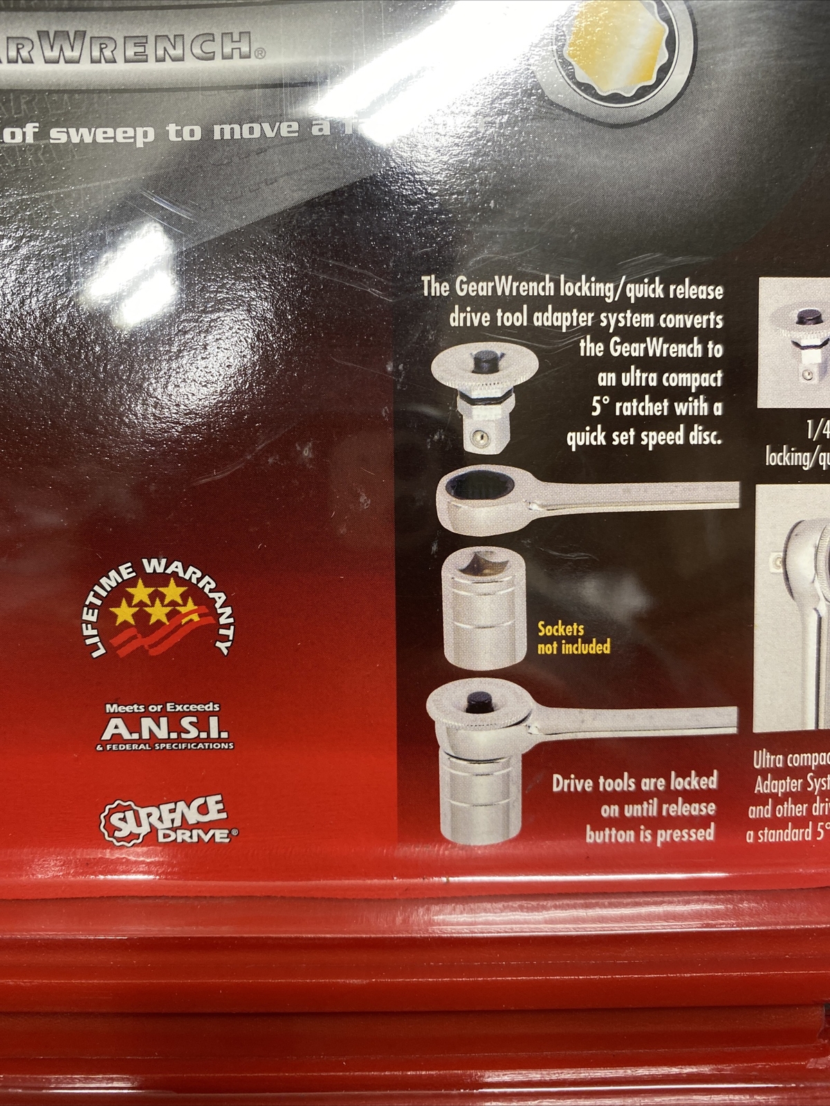 GearWrench, 5 Pc. Double Box End Wrench/Adapter Set, Part #9251