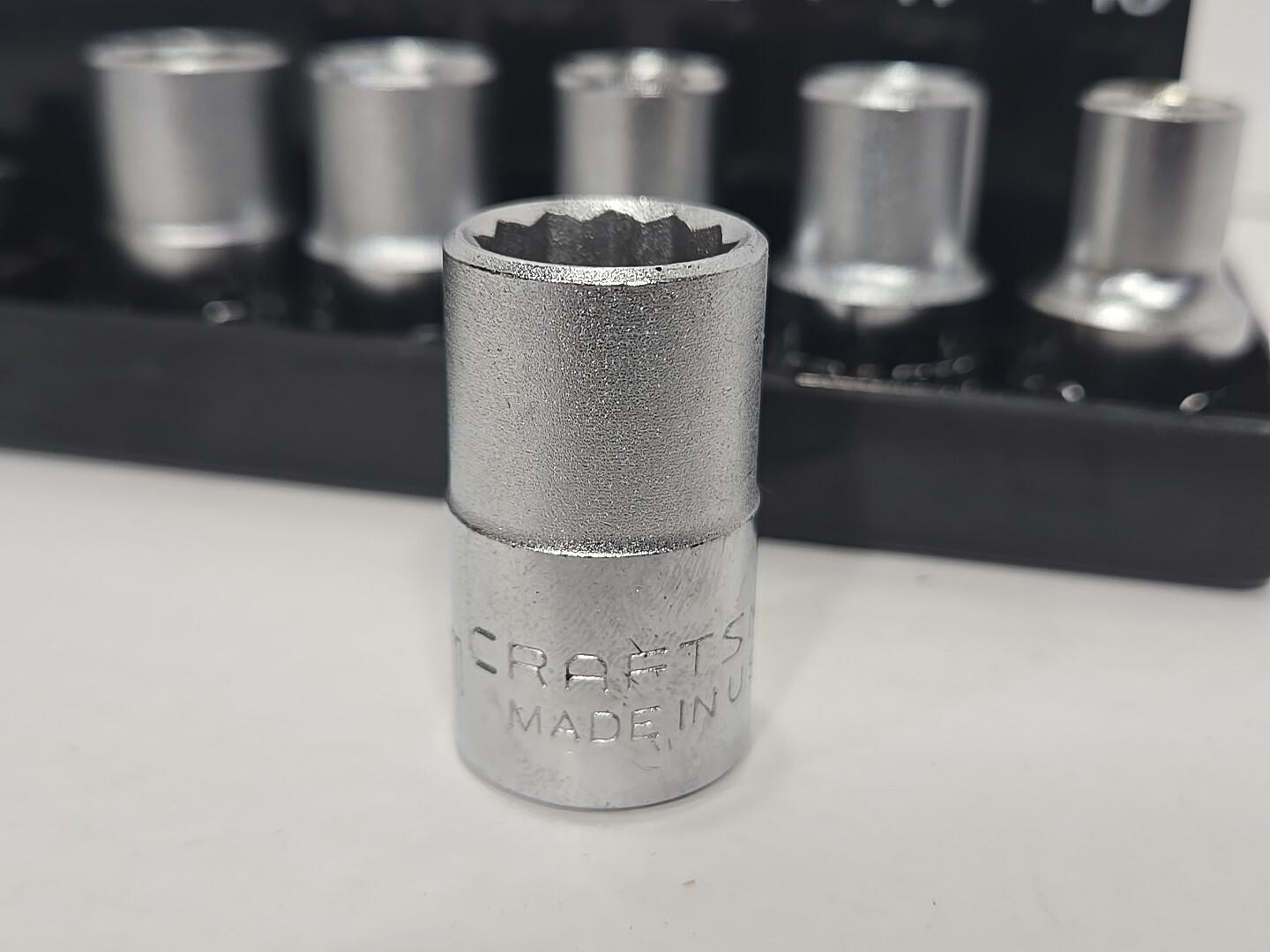 NOS Craftsman Tools Metric Sockets 10mm-15mm EE USA