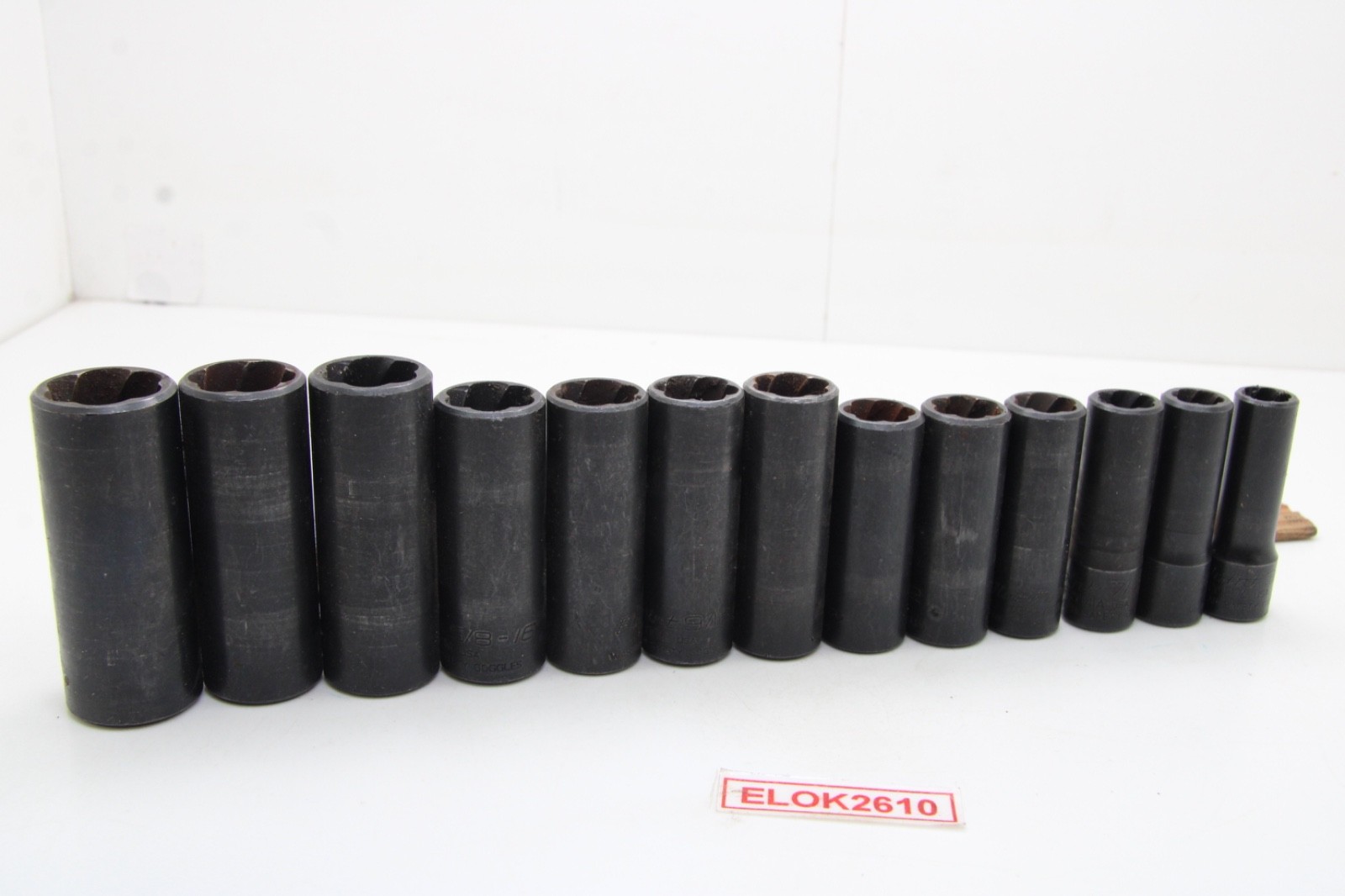 Blue-Point 213TSFSYA 10-17mm 3/8″ Drive DEEP Metric/SAE Twist Impact Socket Set