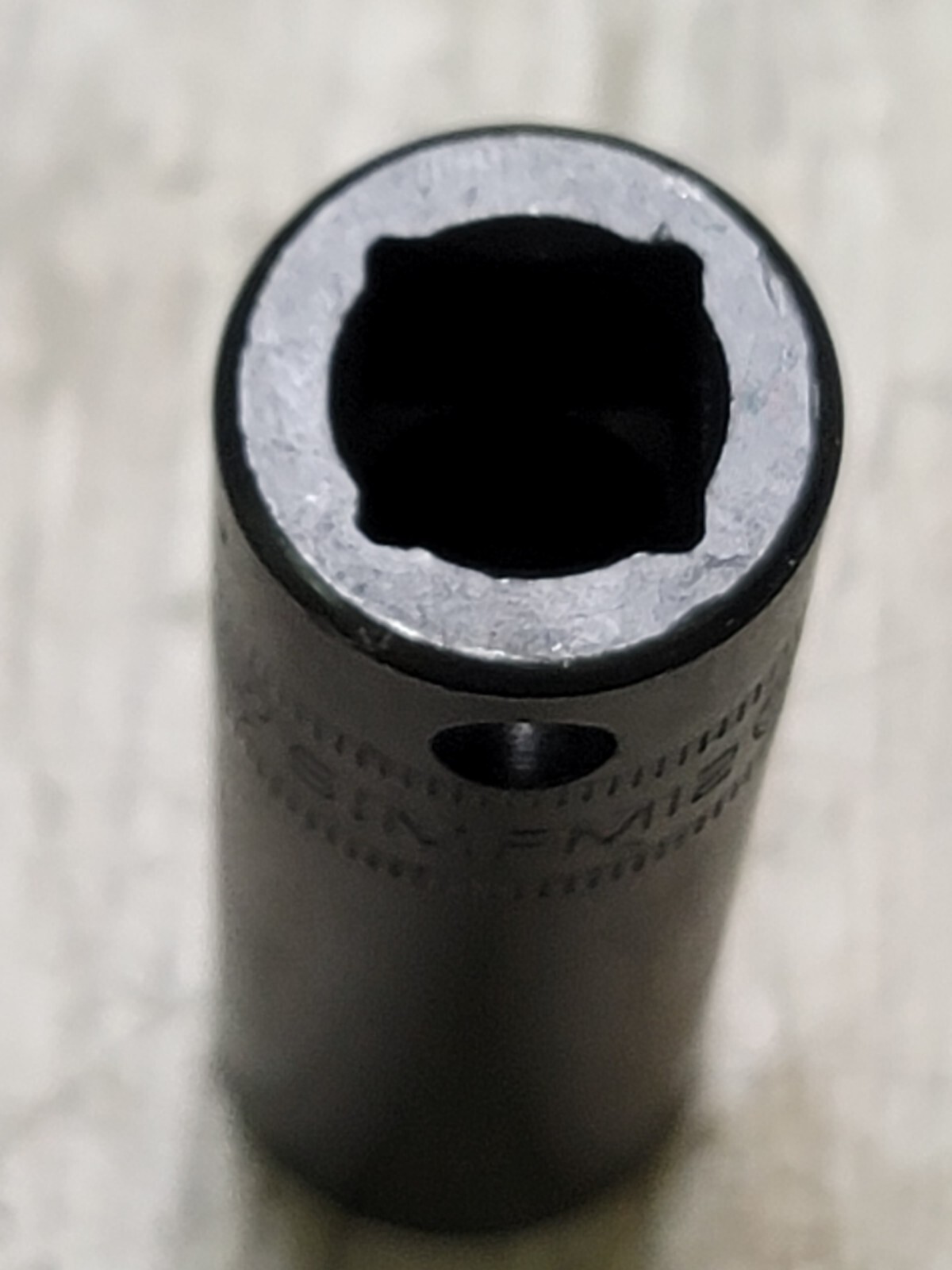 Snap-On Tools USA NEW 3/8″ Drive 12mm Metric Deep 6 Point Impact Socket SIMFM12