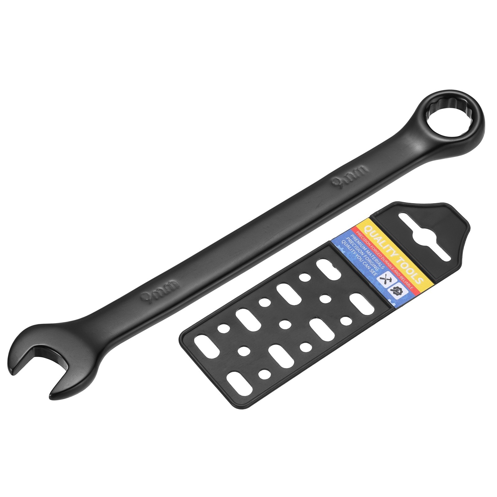 9mm Metric Combination Wrench, | Black CR-V Steel, 1-Pieces