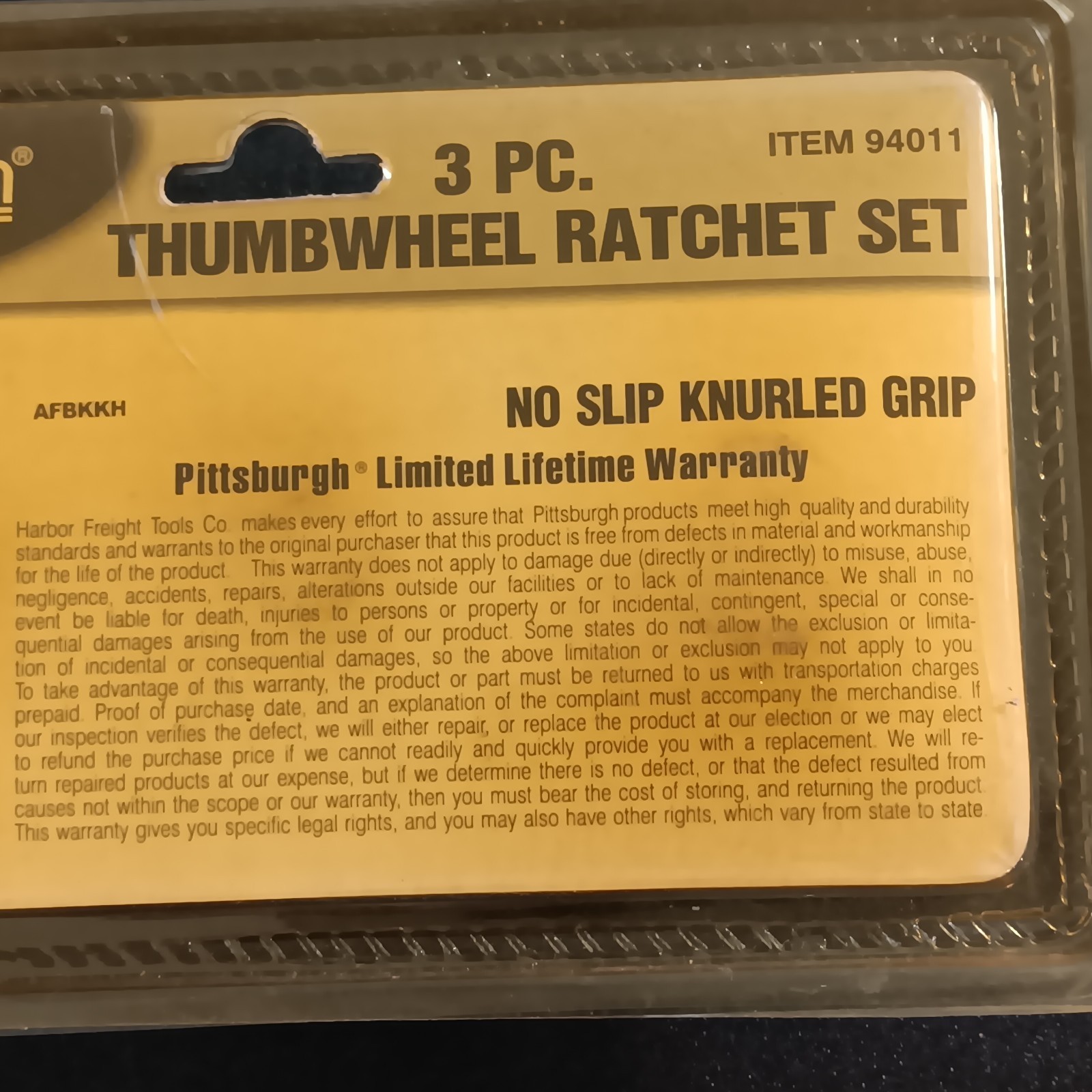 Pittsburgh 94011 Piece Thumbwheel Ratchet Set (1/4″, 3/8″, 1/2″ Drive)