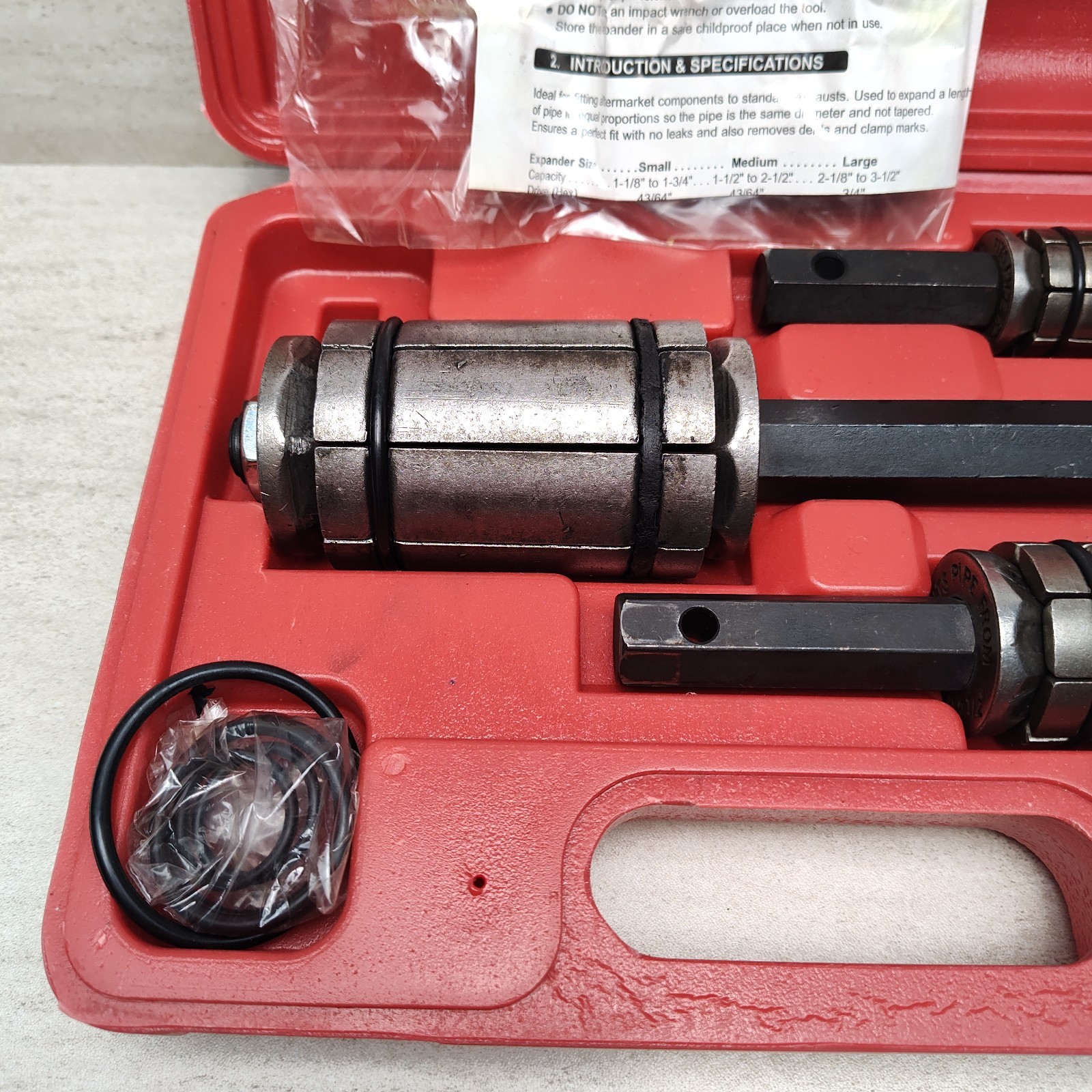 ATD ATD-5723 3 Piece Tailpipe Expander Set