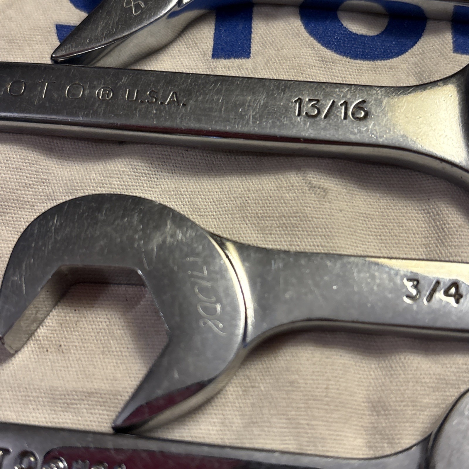 Proto Professional USA 11pc Four-Way Angle Open End Wrench Set 11/32″ – 1-1/4″