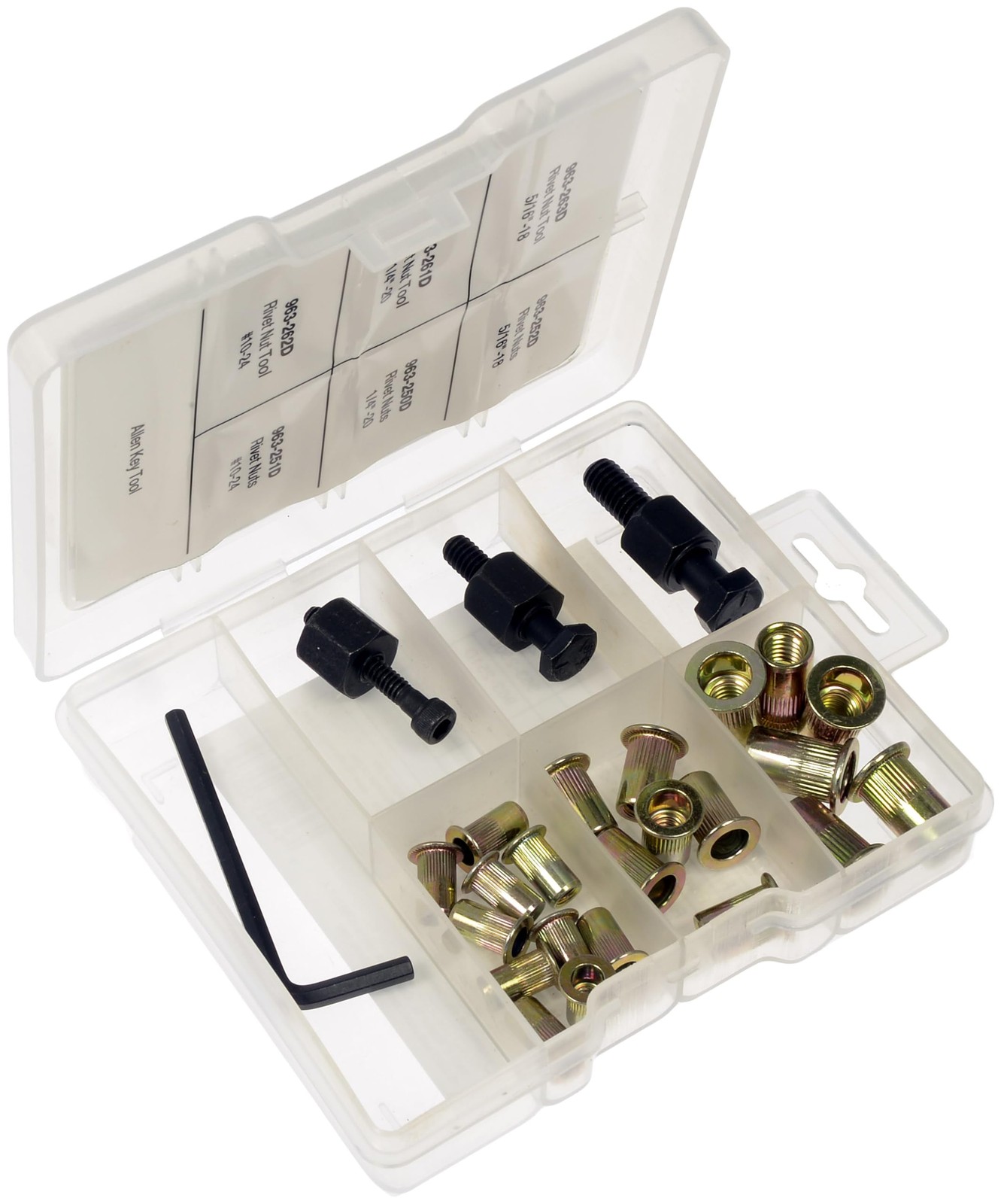 Dorman Rivet Nuts & Hand Tool Kit – Universal Automotive Fastening