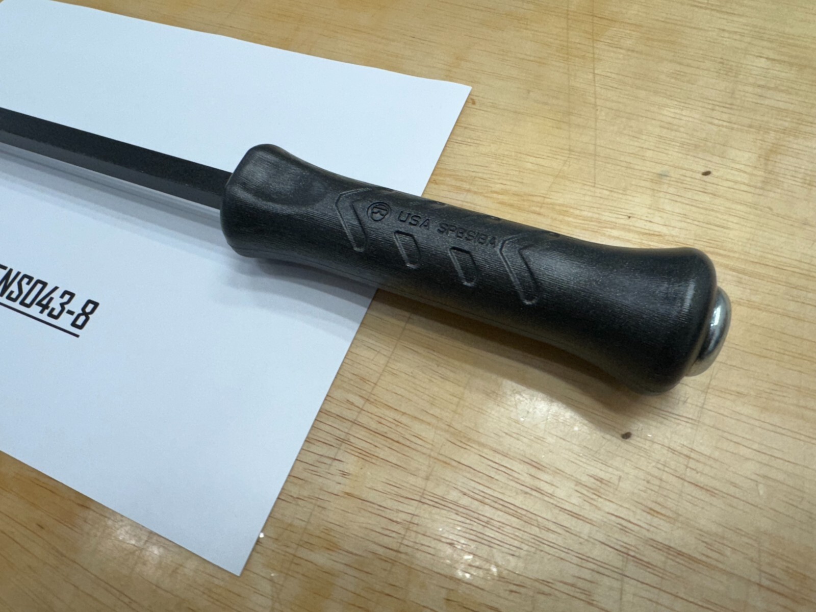 Snap-on Tools USA NEW DARK TITANIUM 18″ Length Steel Striking Pry Bar SPBS18ADT
