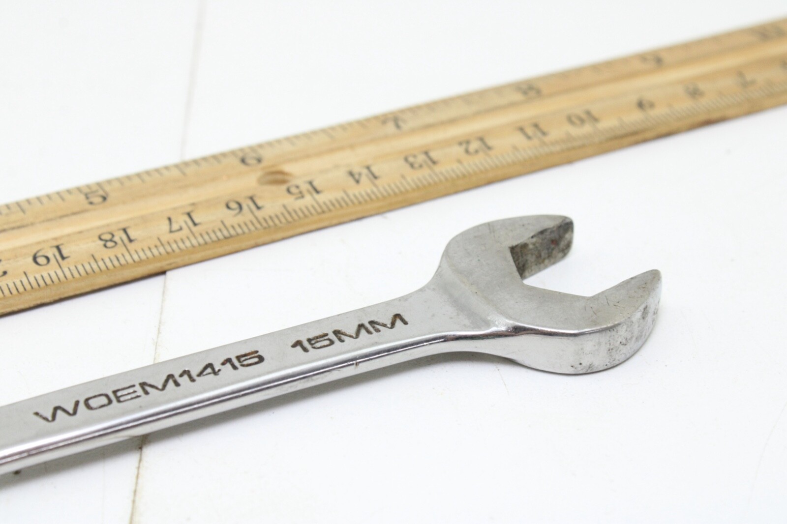 Matco WOEM1415 14mm x 15mm 6 Point Metric Open End Wrench Chrome USA