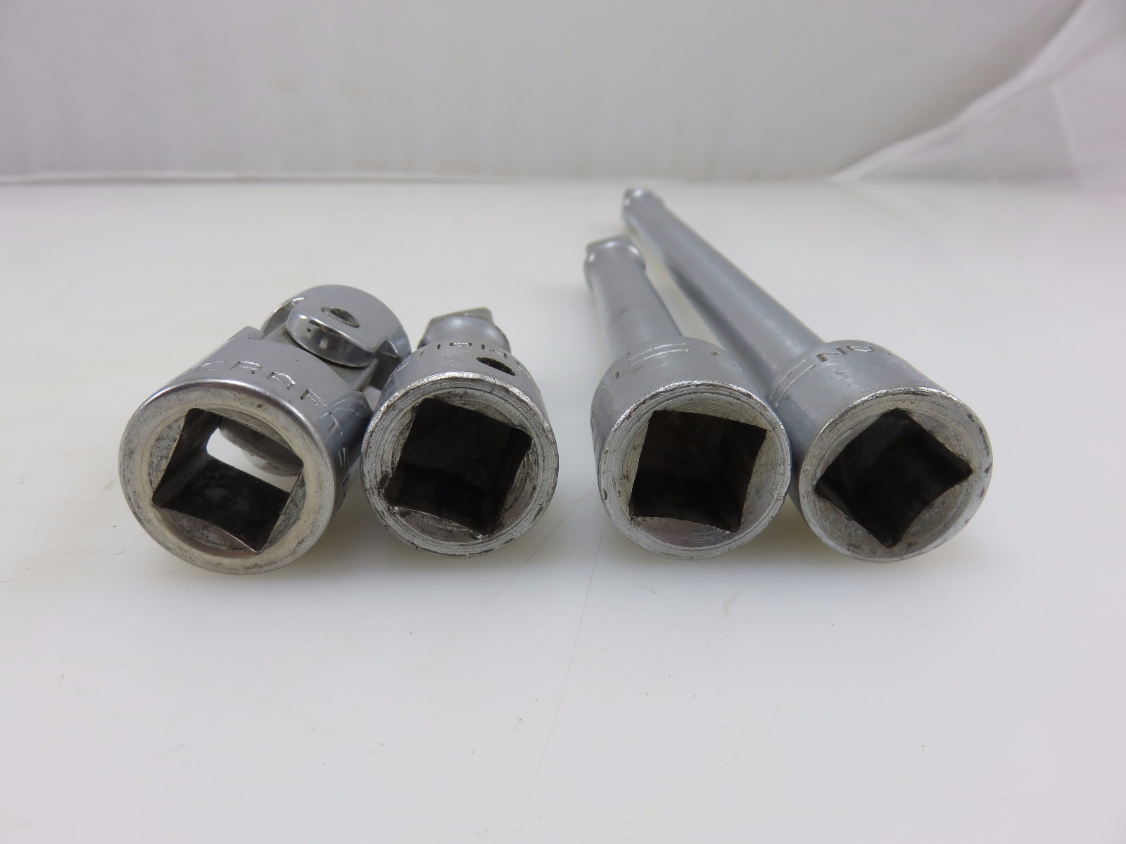 Craftsman 1/2″ Drive Extension 4pc Set 3″ 6″ 10″ Long + Universal Vintage =V= V