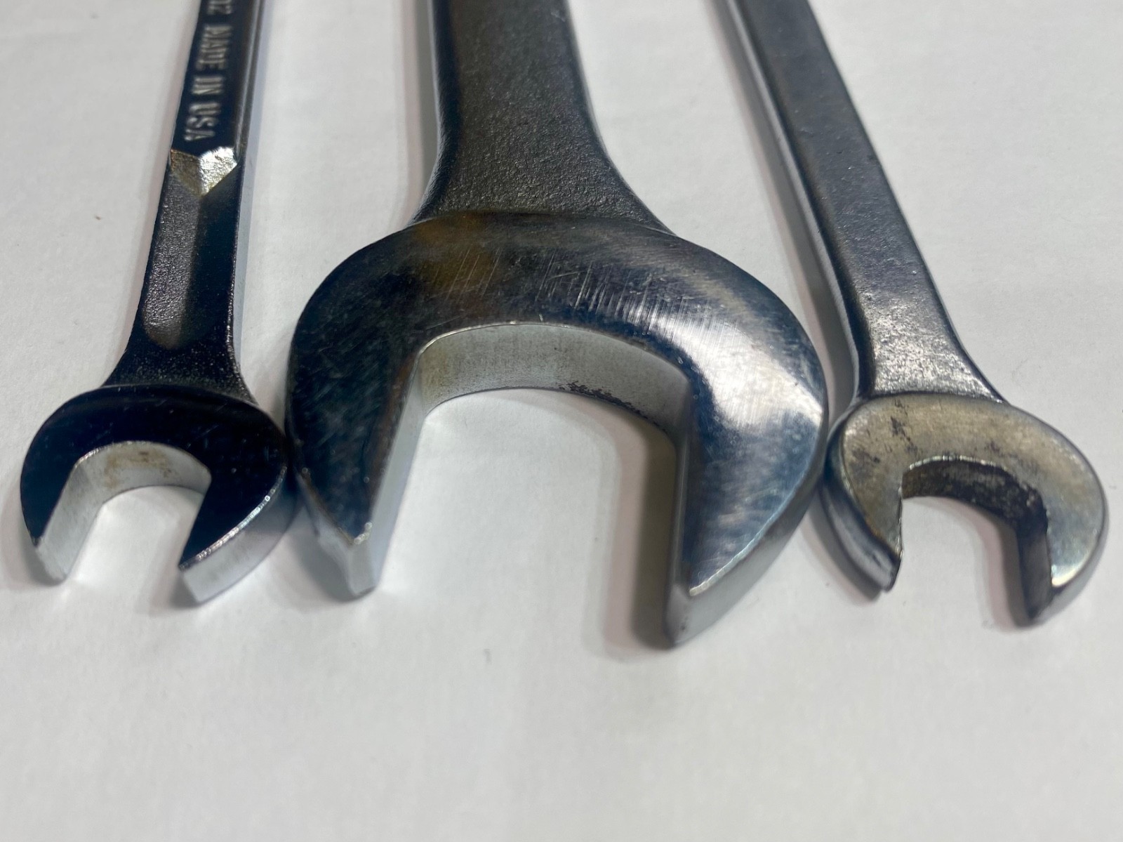 Vintage 3 pc. Thorsen/Action Open-End Wrench Lot, ca. 1962-1991, Made in USA