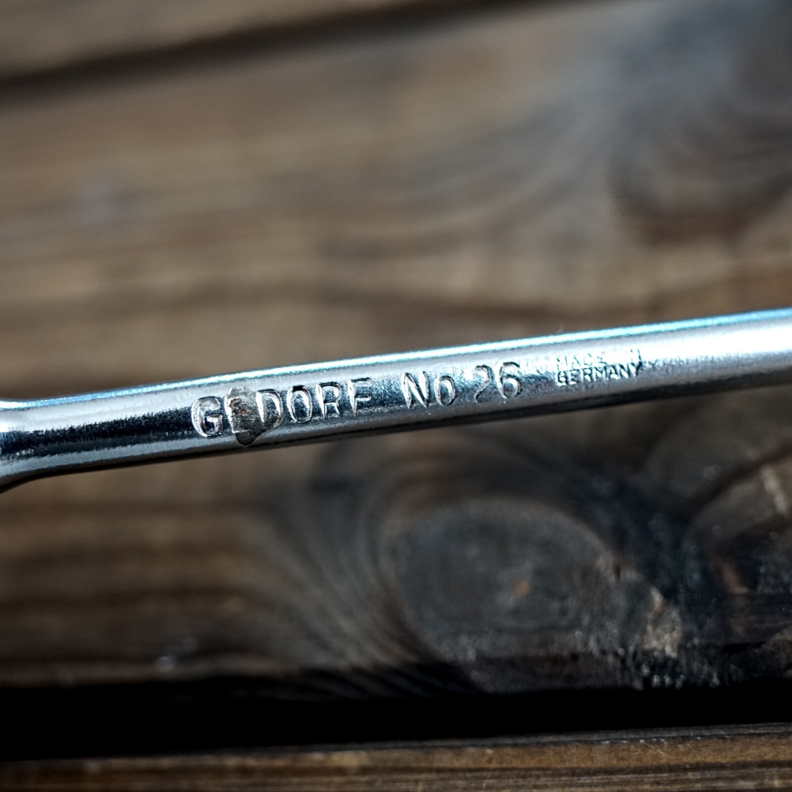 Gedore No.26 6x7mm Pipe Wrench Socket Gedore Vanadium Made in Germany