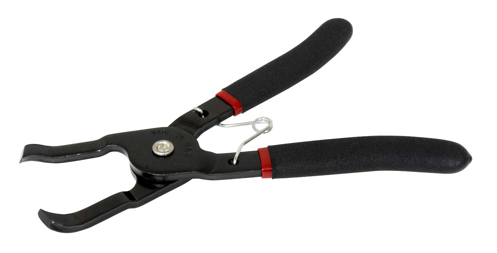Lisle 42060 Push Pin Pliers with 30 Offset with Spring Action