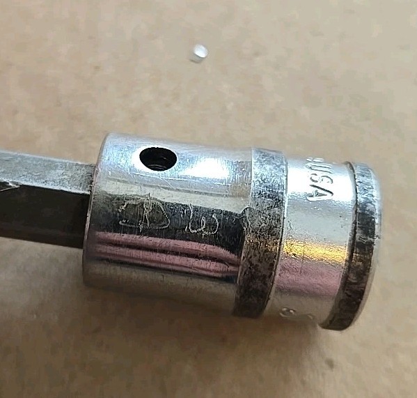 Snap On Vintage 3/8″ Drive 8MM Metric Hex Bit Driver Socket FAM8A