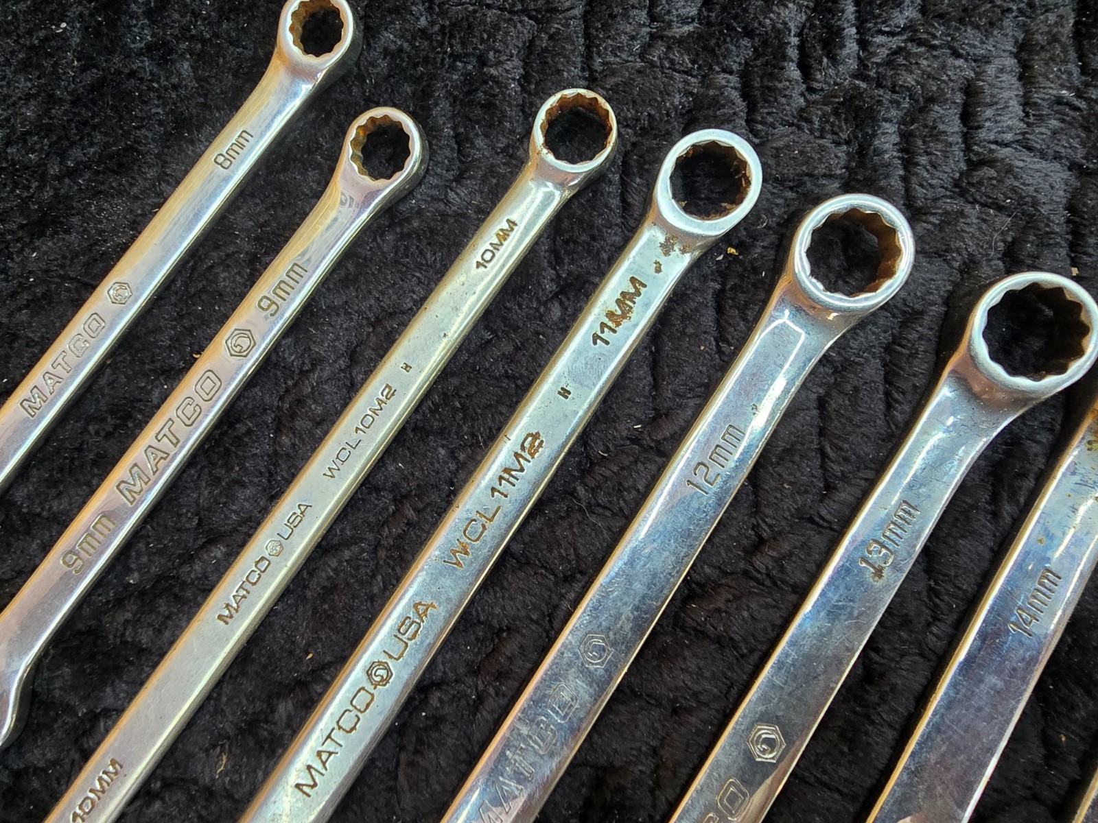 MATCO LONG METRIC WRENCH SET RCL MCL Mixes Series 6pt 12pt