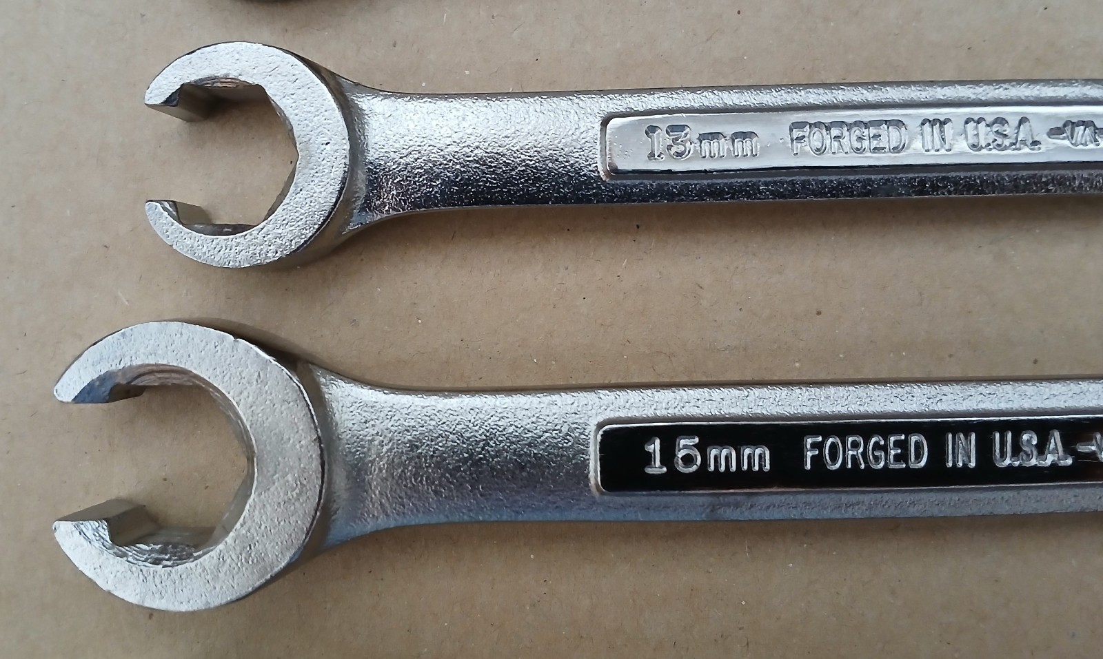 NEW CRAFTSMAN VINTAGE SEARS 5pc METRIC Flare Nut Wrench Set VA VV 9mm – 21mm USA