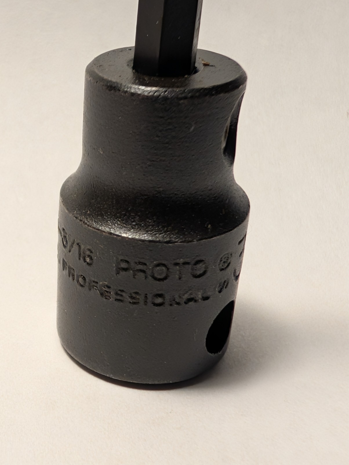 Proto Professional Hex Head Impact Socket 3/16in – 3/8in Drive 7290 Made in USA
