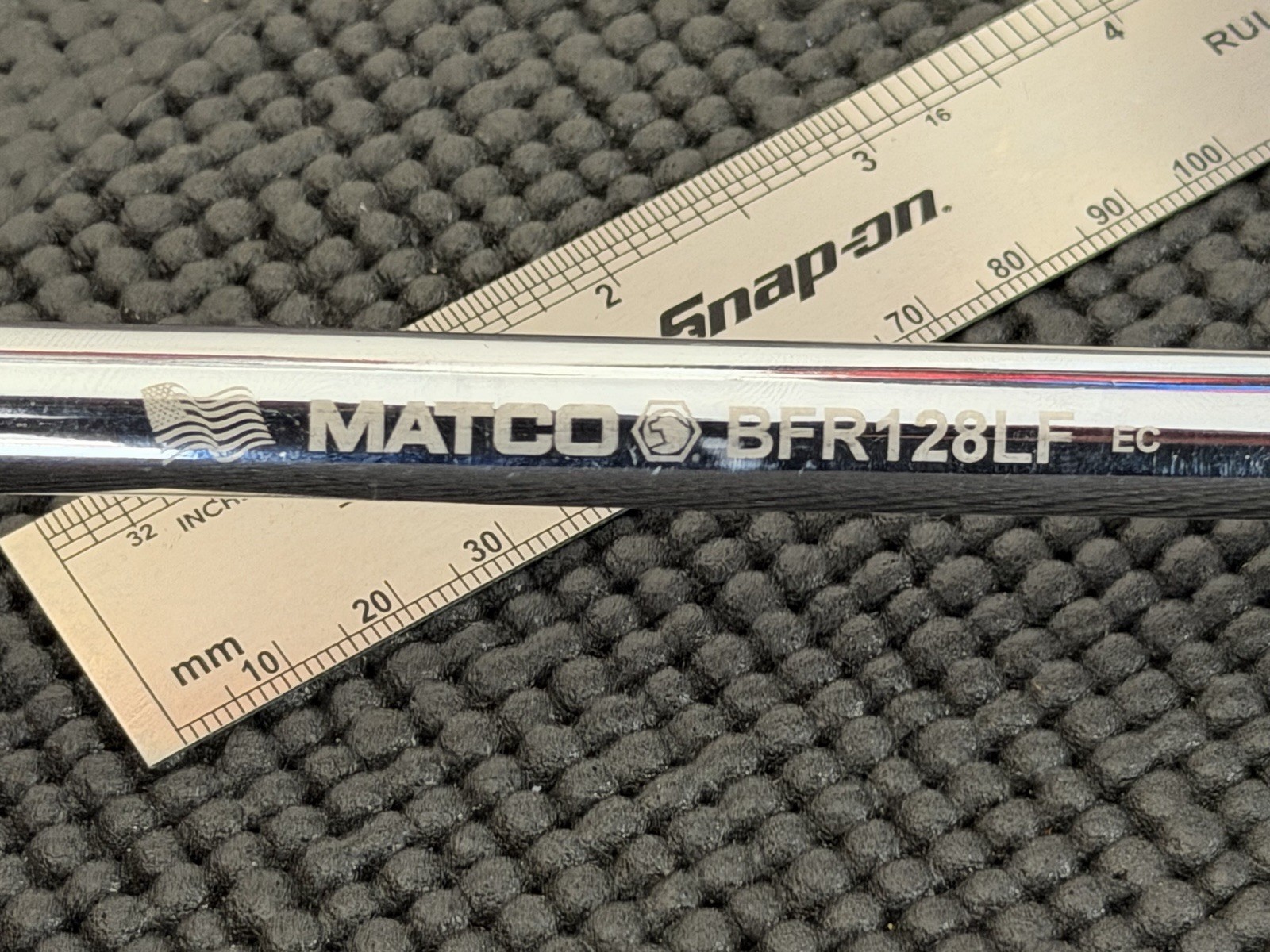 Matco 3/8” Drive 88 Tooth 11-1/2″ Locking Flex Head Ratchet USA🇺🇸 – BFR128LF