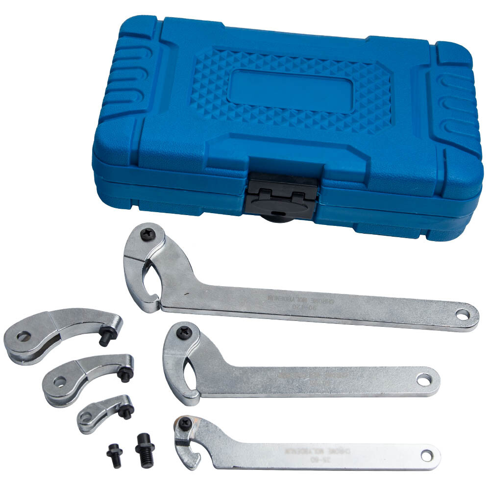 Hook Pin Wrench Spanner Tool Bicycle Bike Nut Adjustment Lock Nut Rings Set