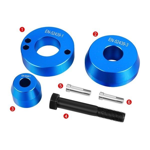Crankshaft Front Rear Oil Seal Tool Set Engine Maintenance Heavy Duty Bolts