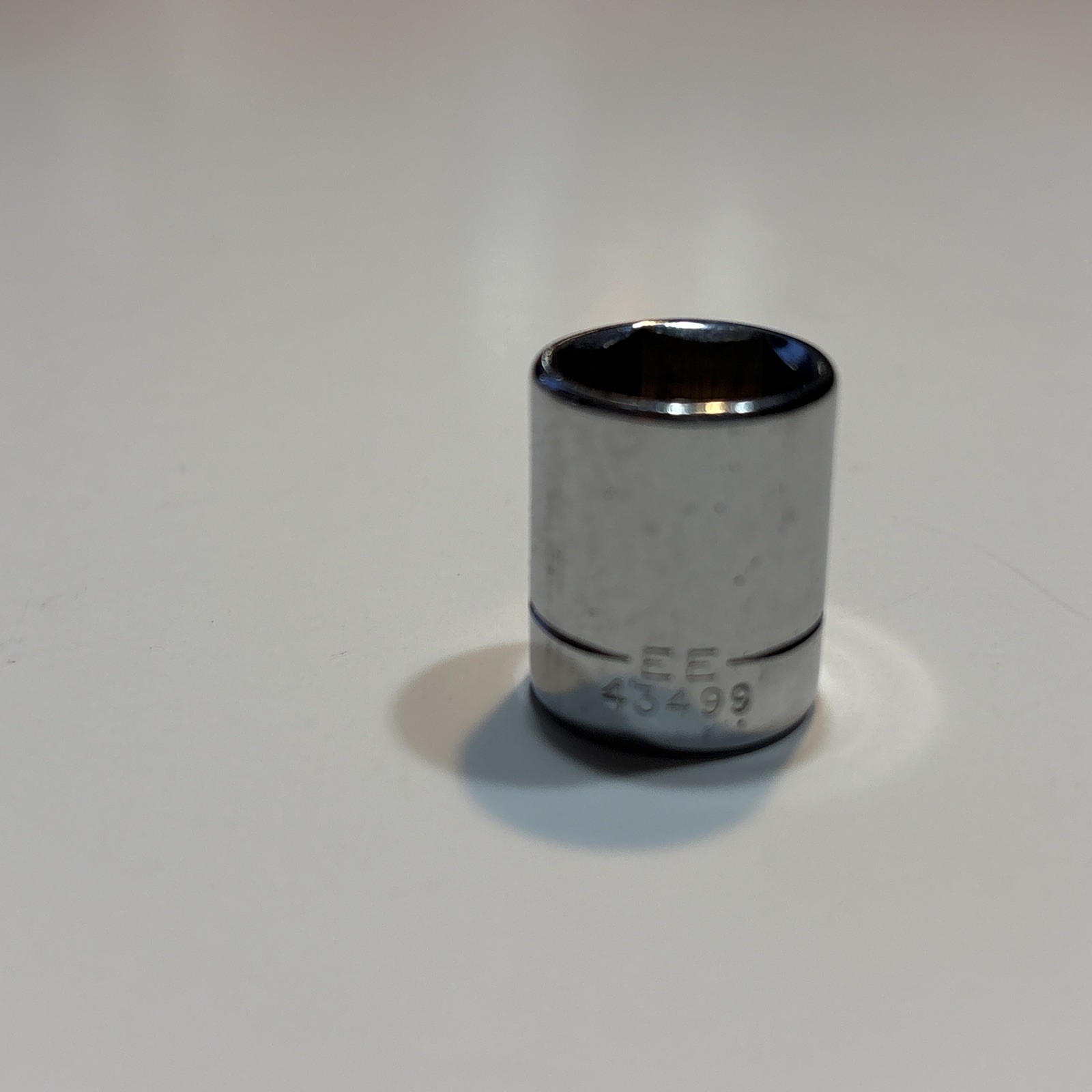 CRAFTSMAN Shallow Socket SAE 1/4-Inch Drive, 1/2-Inch 6-Point EE43499 NOS