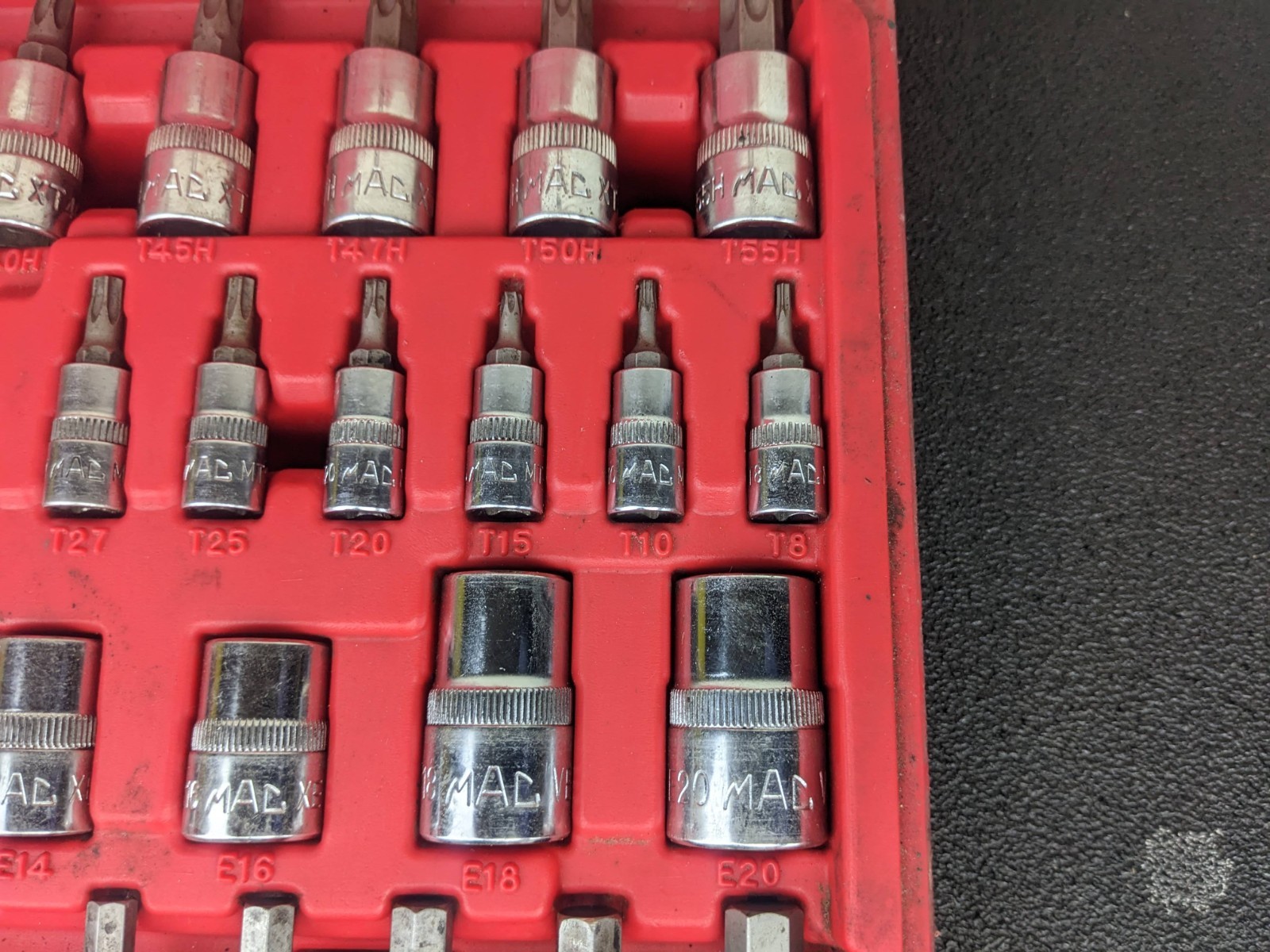 #bj900 MAC Tools SMXVHT50B Master Hex & Star Bit Driver Set