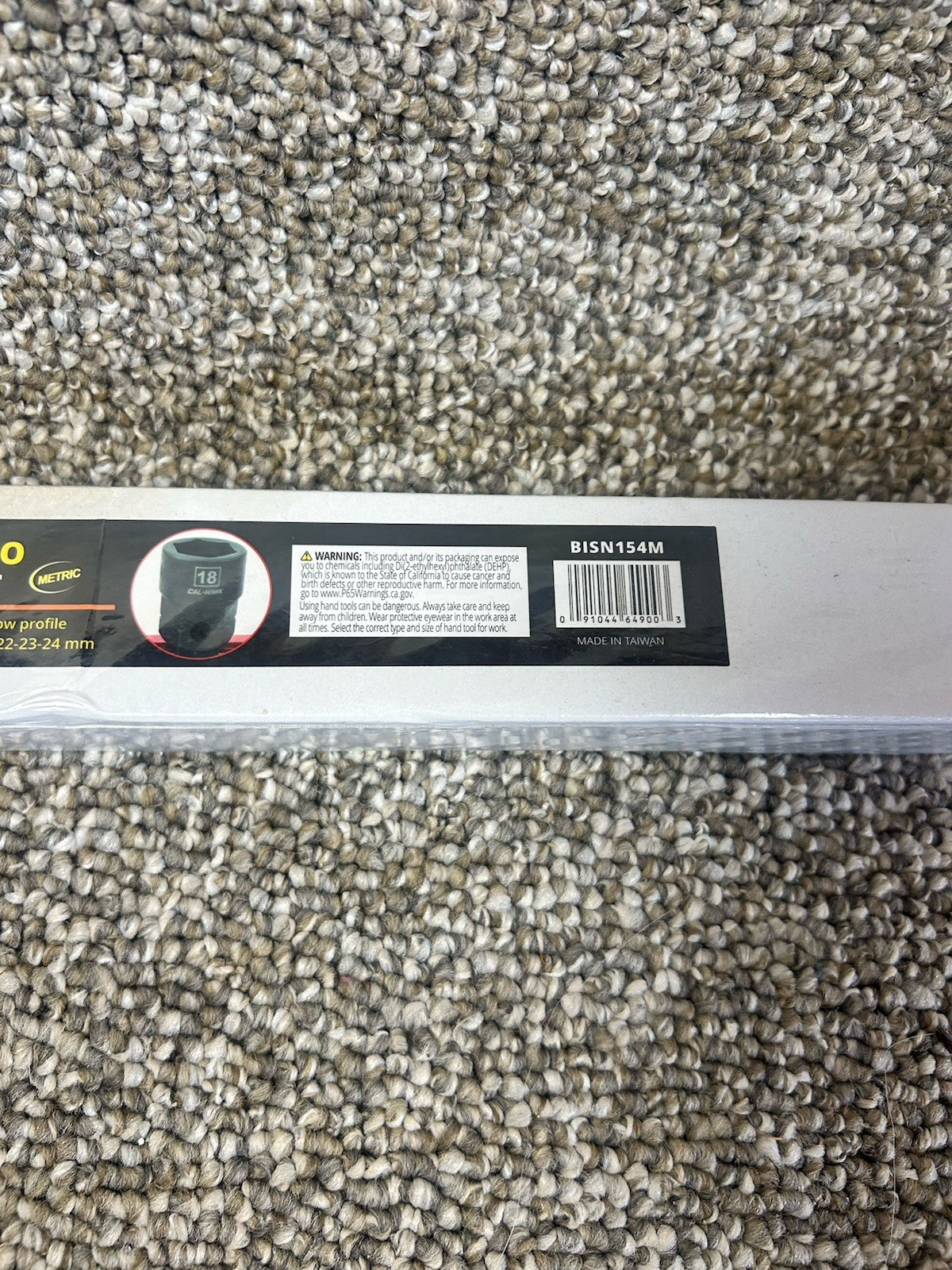 15 Pc 1/2″ Drive Nano Impact Socket Set Metric Cal-Hawk Sealed