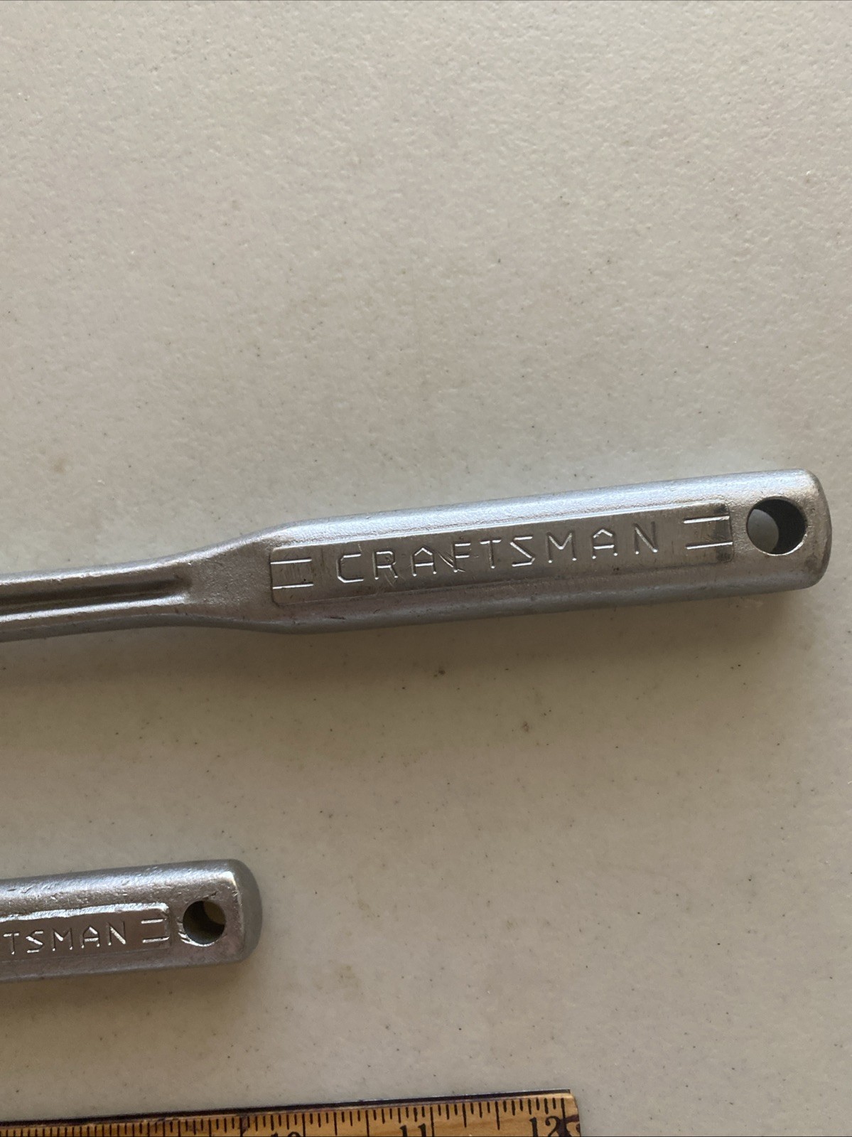 2pc.VINTAGE CRAFTSMAN =V= 1/2 15” & 3/8 Breaker Bars USA Clean Examples