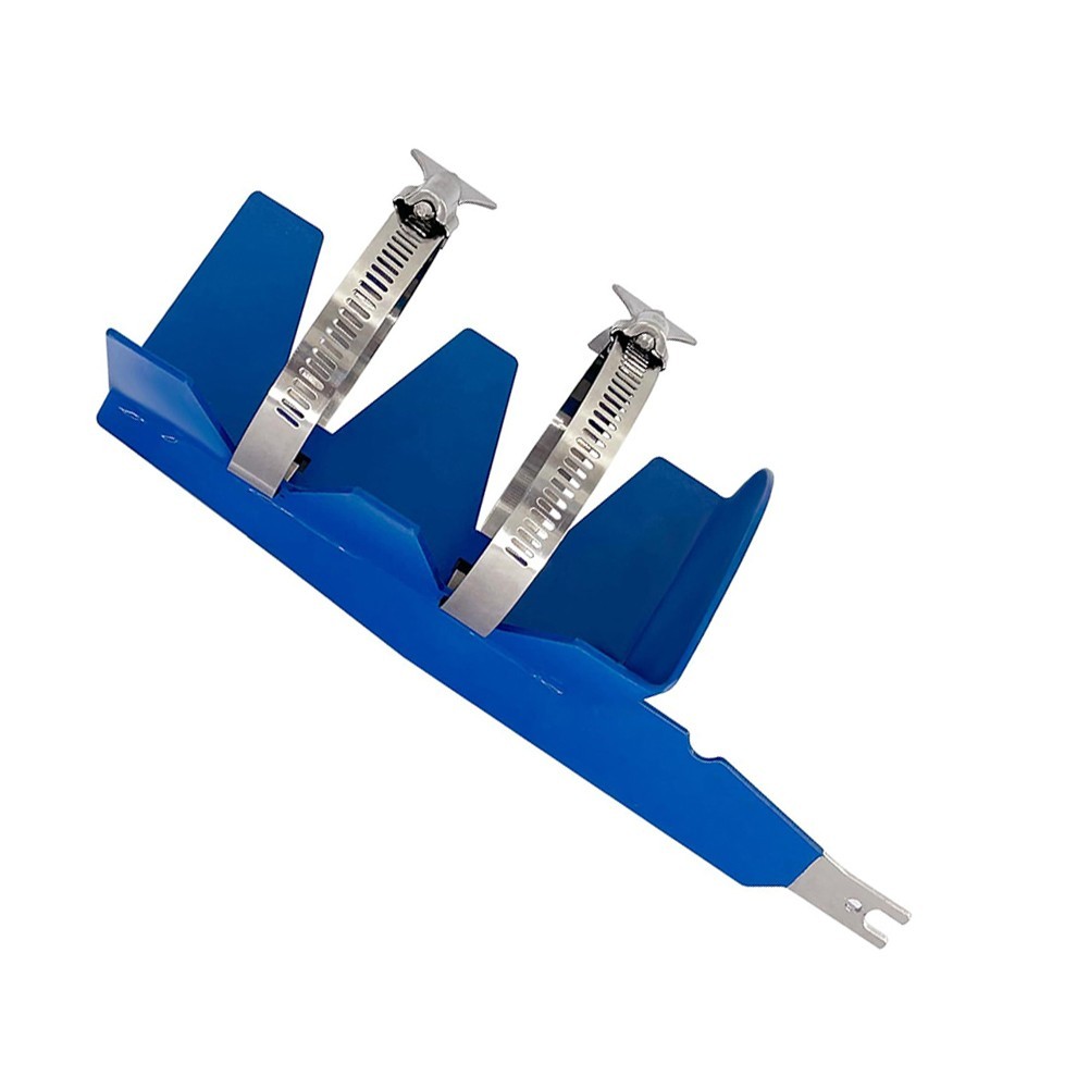 For 2-3 inch Reciprocating Saw Compatible Paint Can Mixer Blue Stainless