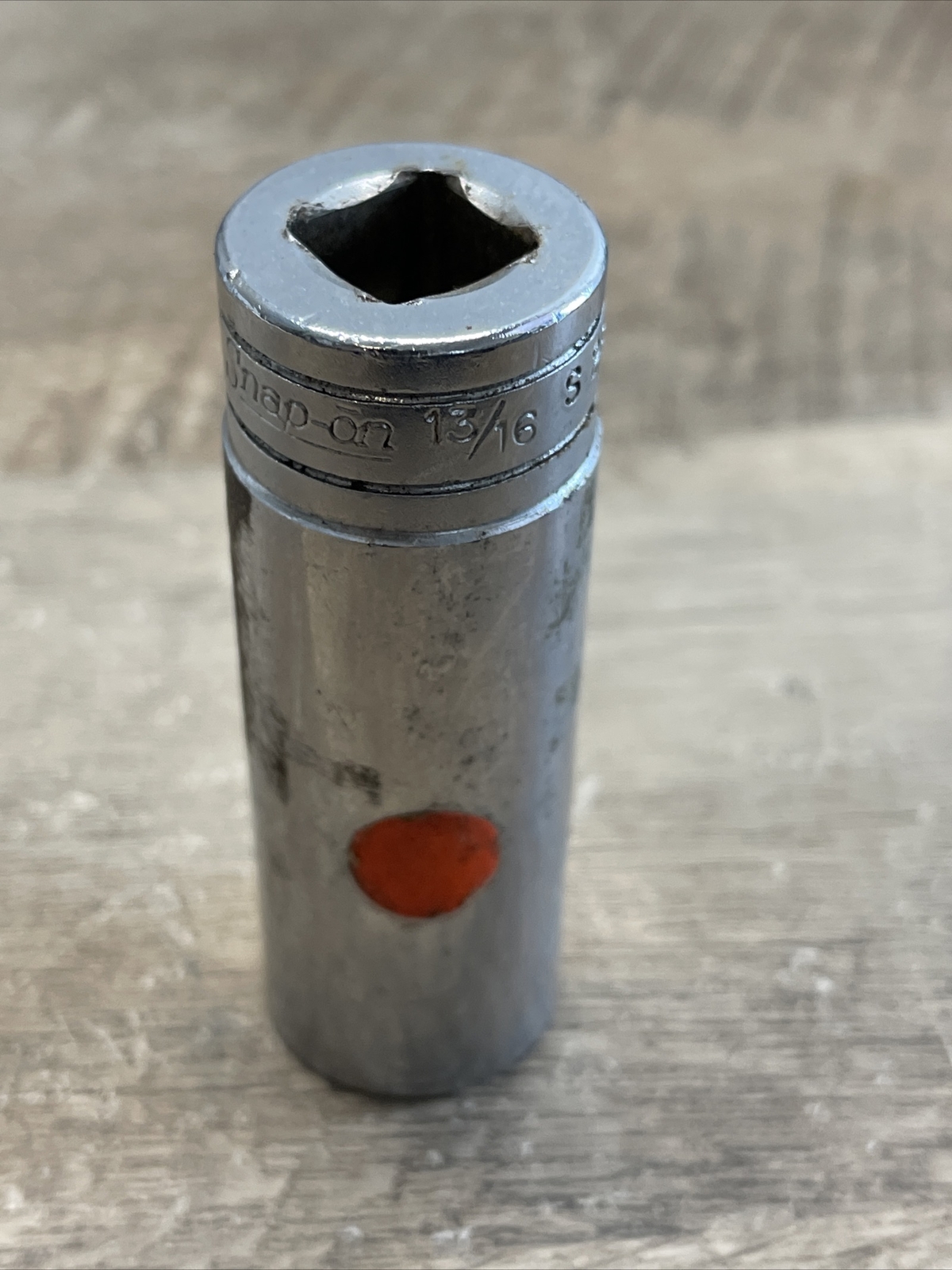 Snap On Tools S261 13/16″ SAE Flank Drive Deep Socket 1/2″ Drive 12 Point USA