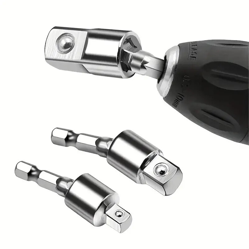 360 ° Electric Drill Screwdriver Socket Universal Adapter Connecting Rod Tool