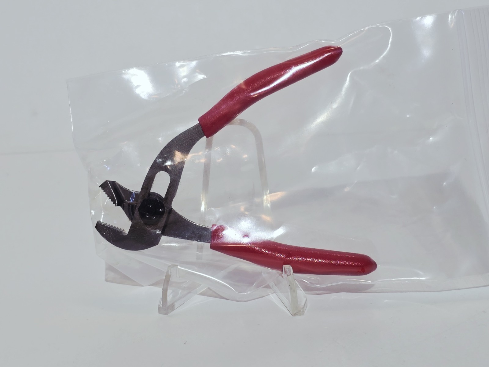 Snap-on Tools USA NEW RED 5″ Adjustable Adjustable Joint Channel Pliers AWP45