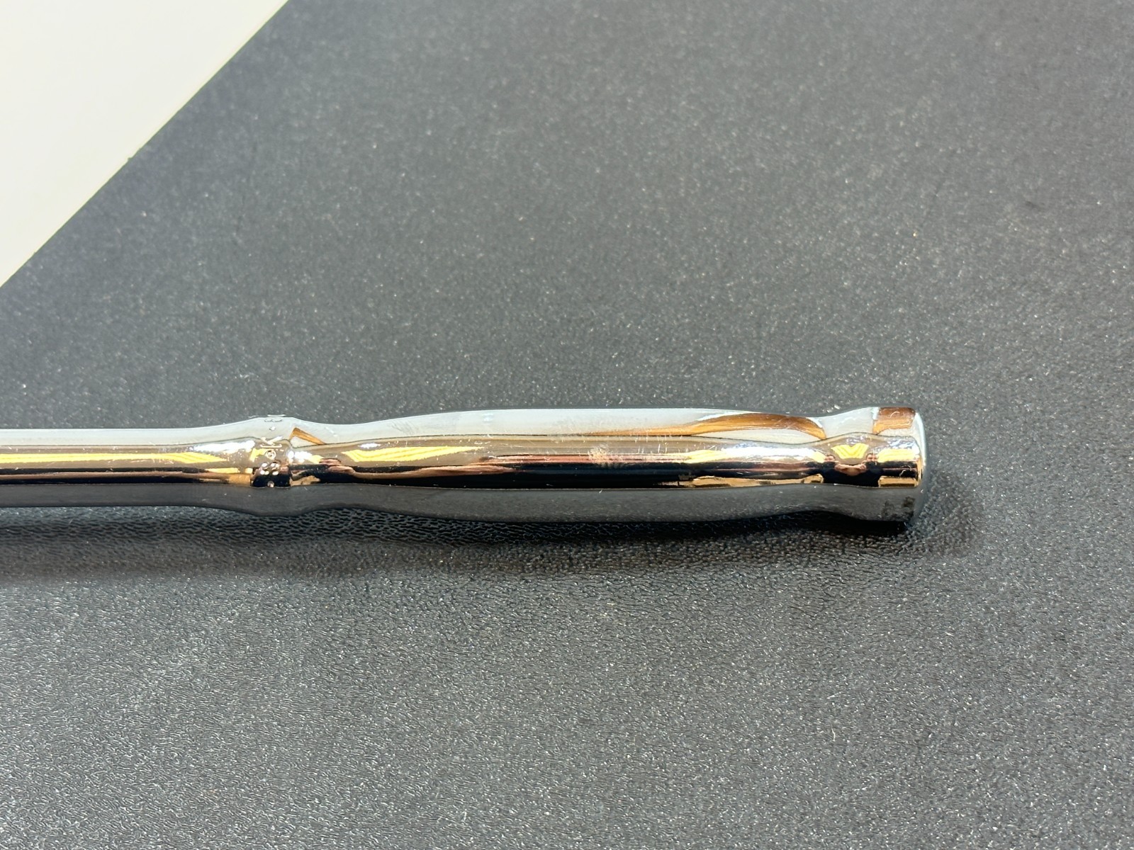 🇺🇸 NEW SK Tools USA 80200 3/8″ Drive LP90 Teardrop Ratchet Polished Chrome NOS