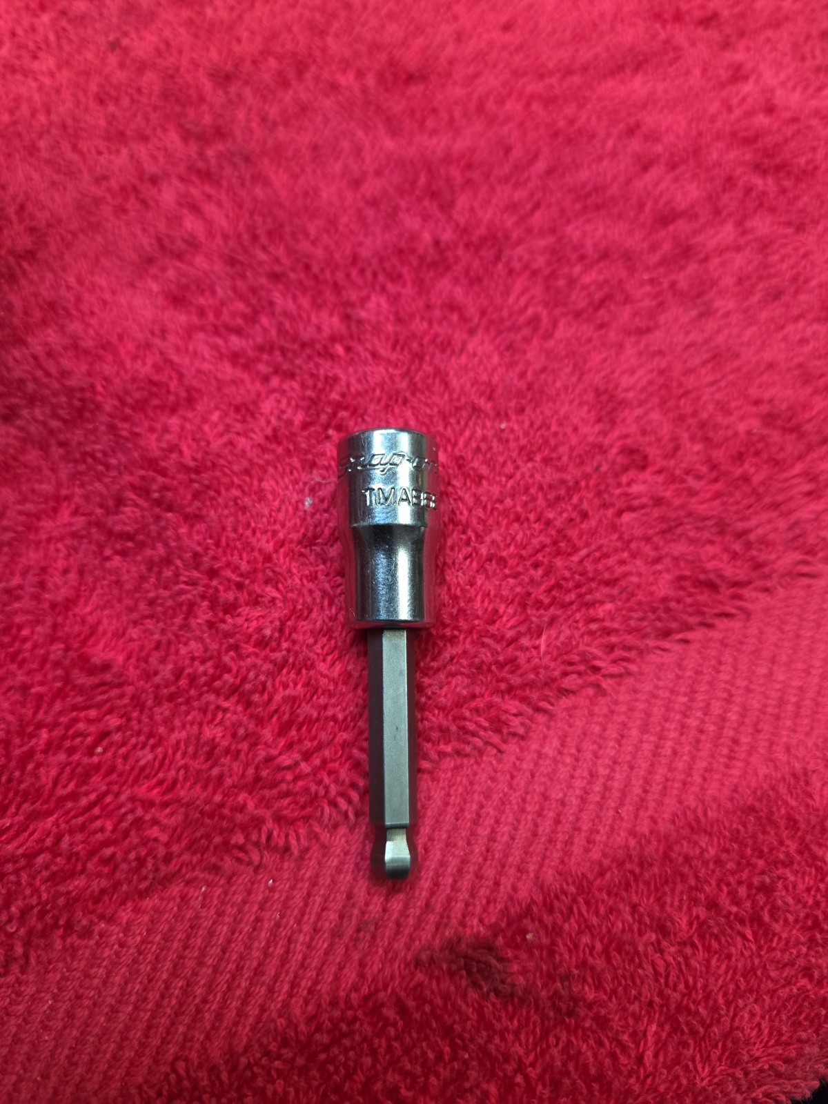SNAP-ON TMAB6E 1/4” DR. X 3/16” BALL HEX. CHROME. USA