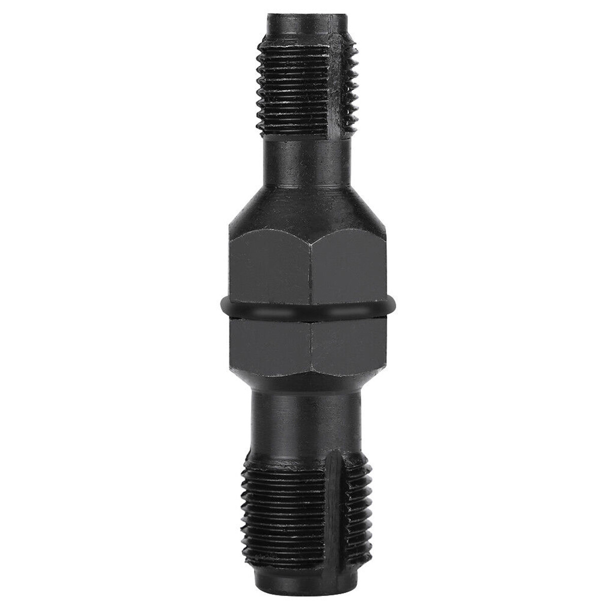 2PCS Spark Plug Hole Threader Chaser 14mm 18mm Re-threader Tap Repair Tool Set