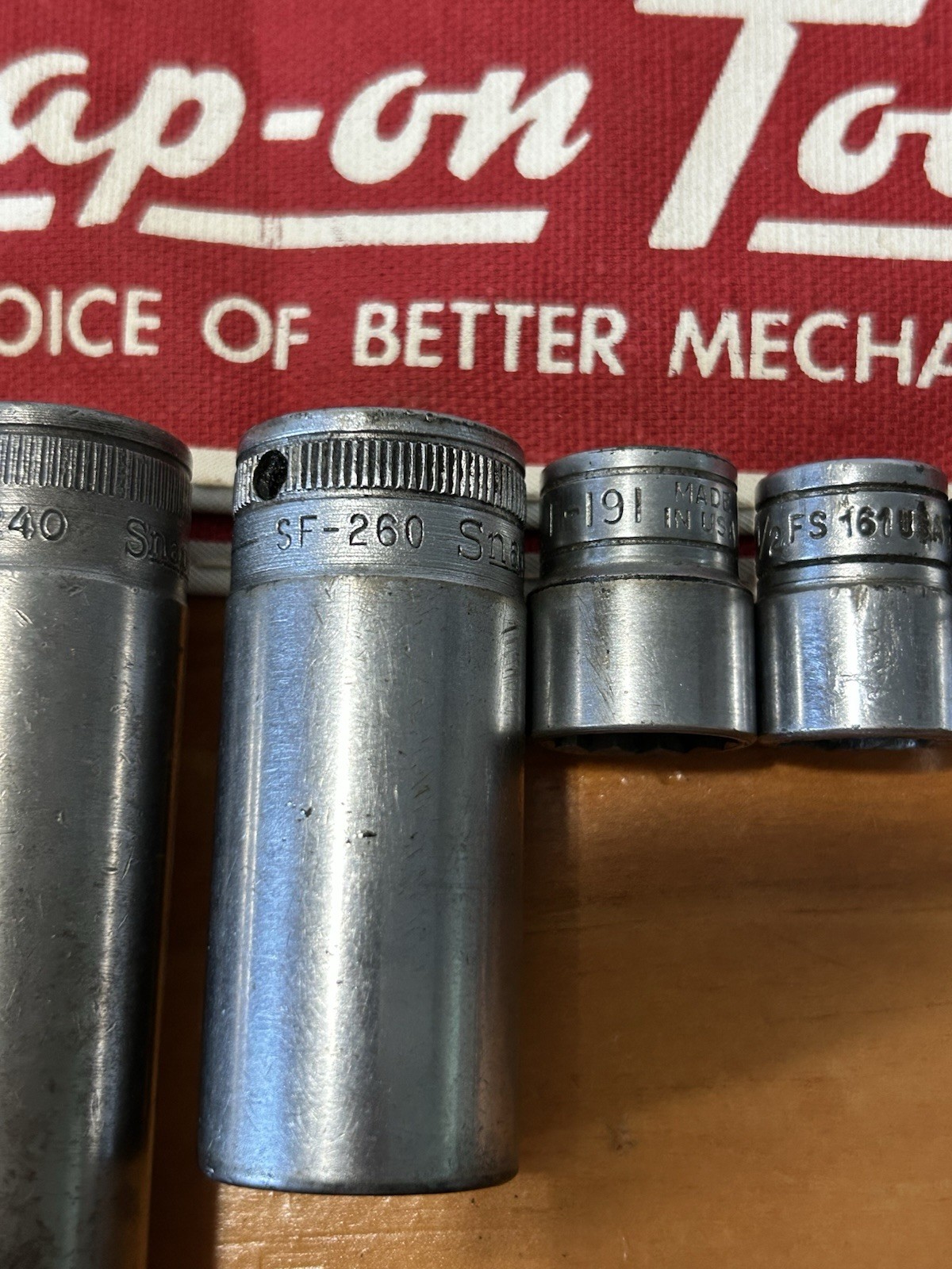 Mixed Lot Vintage Snap on Tools 1/4″ Drive SAE Sockets Specialty Breaker Bar