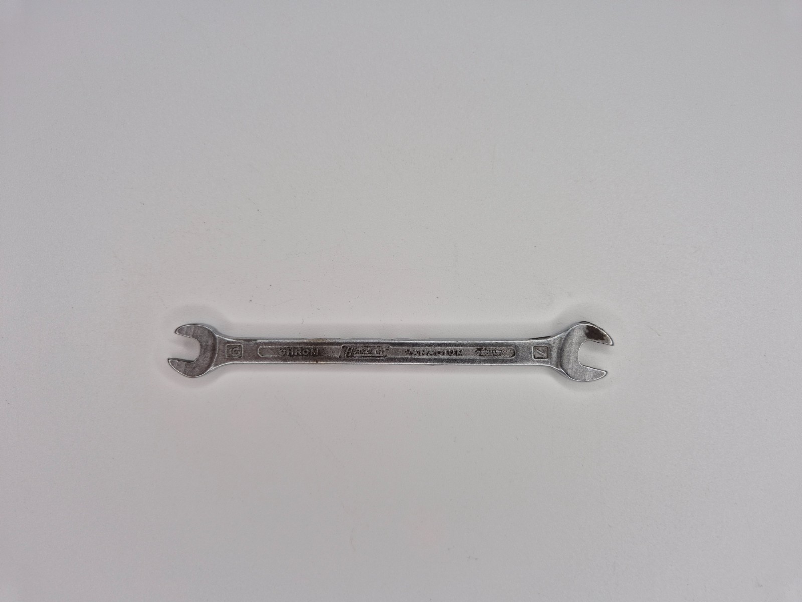 HAZET No. 450 Open End Wrench 6x7mm Open End Wrench Spanner Tool Germany