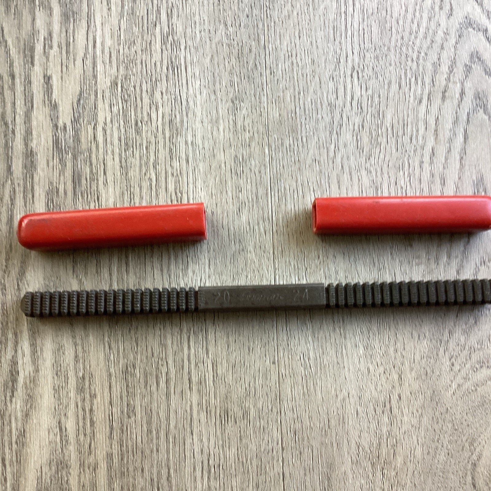 11-various sizes Snap On Hex Drivers and 1- Apex Hex Driver and Thread dresser