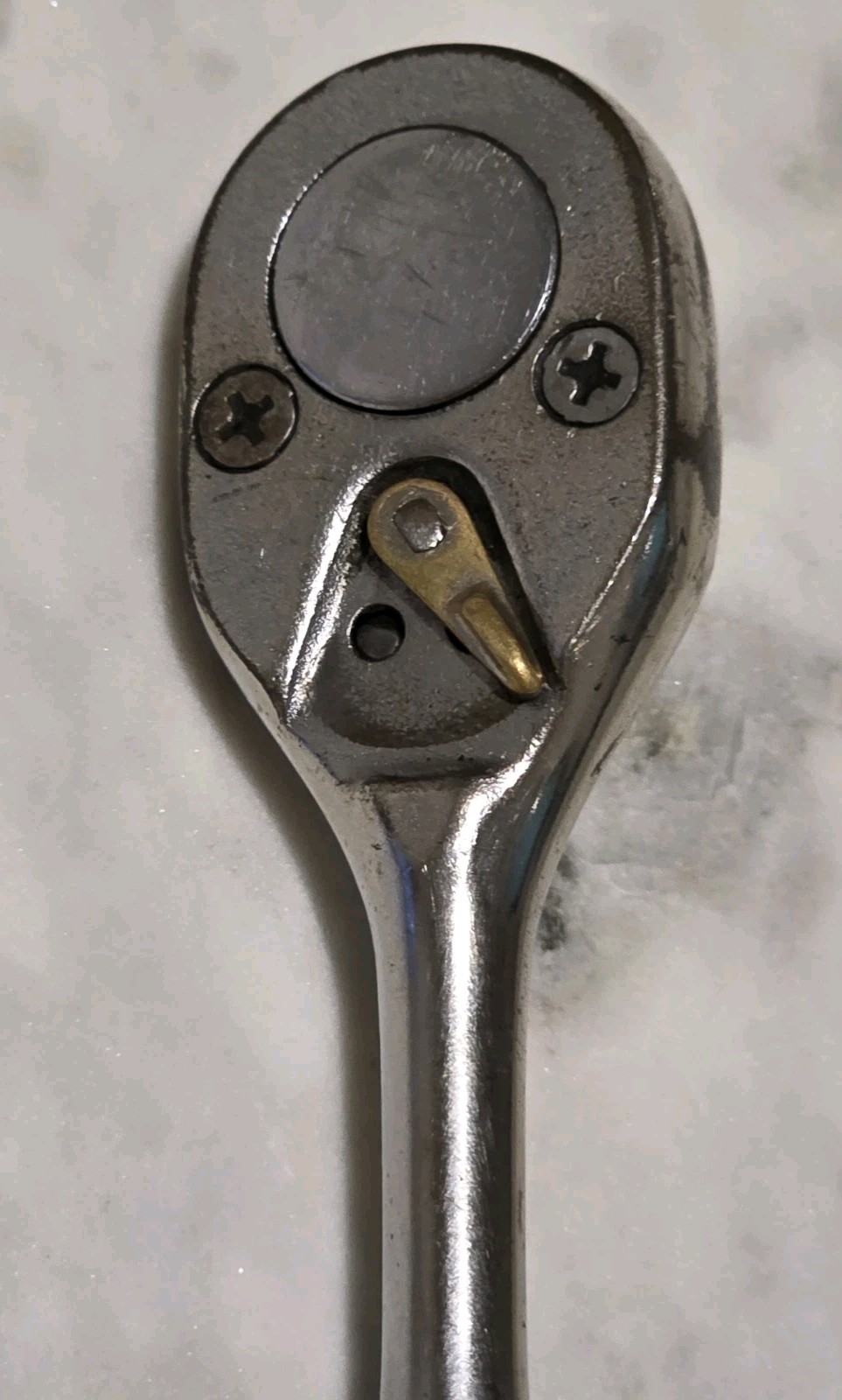 PROTO Made USA 5249 3/8” Drive Chrome Ratchet Knurled Handle