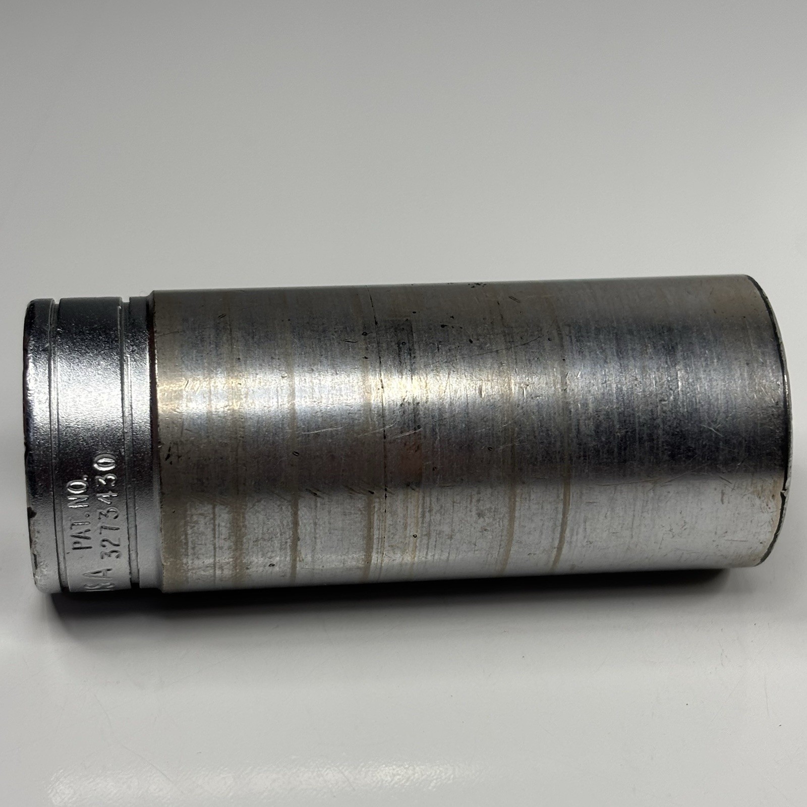 Snap On Tools SFS281 3/8 Dr 6Pt SAE 7/8 Flank Dr Deep Chrome Socket VTG USA