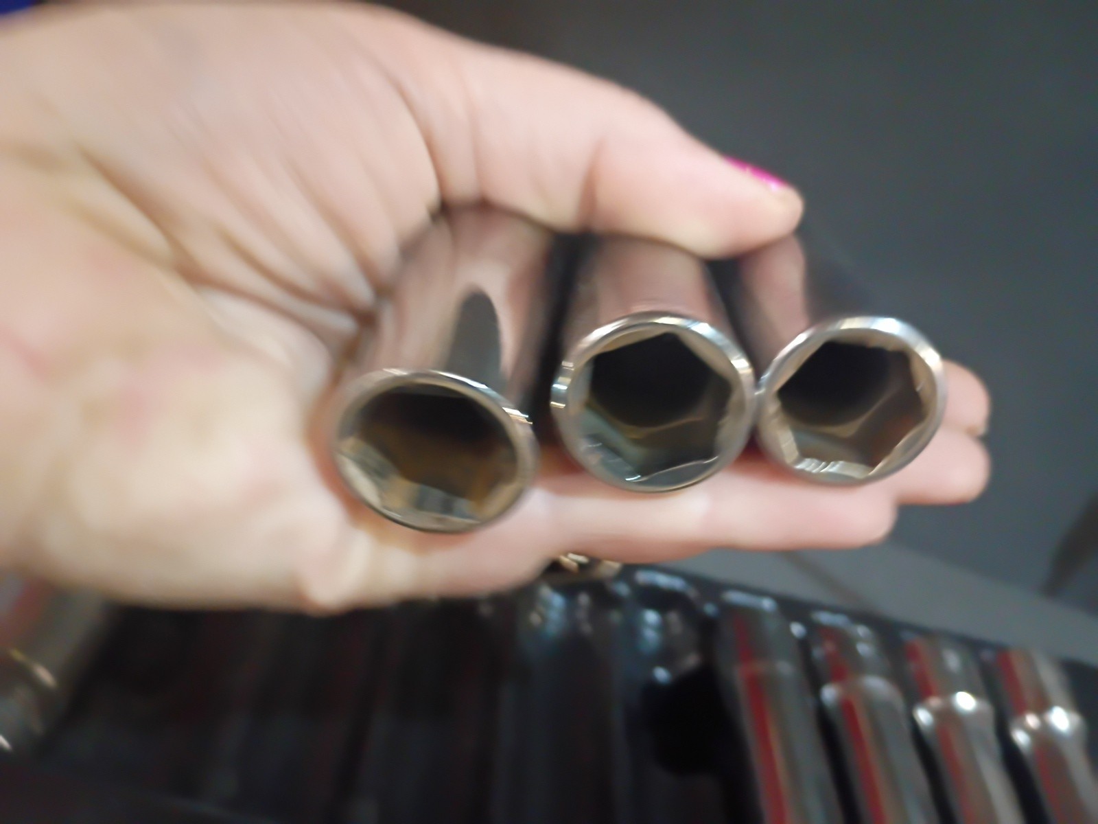 Snap On Tools TSM 1/2″ Drive 6-Point Metric Deep Socket Set Of 7 18mm – 12mm
