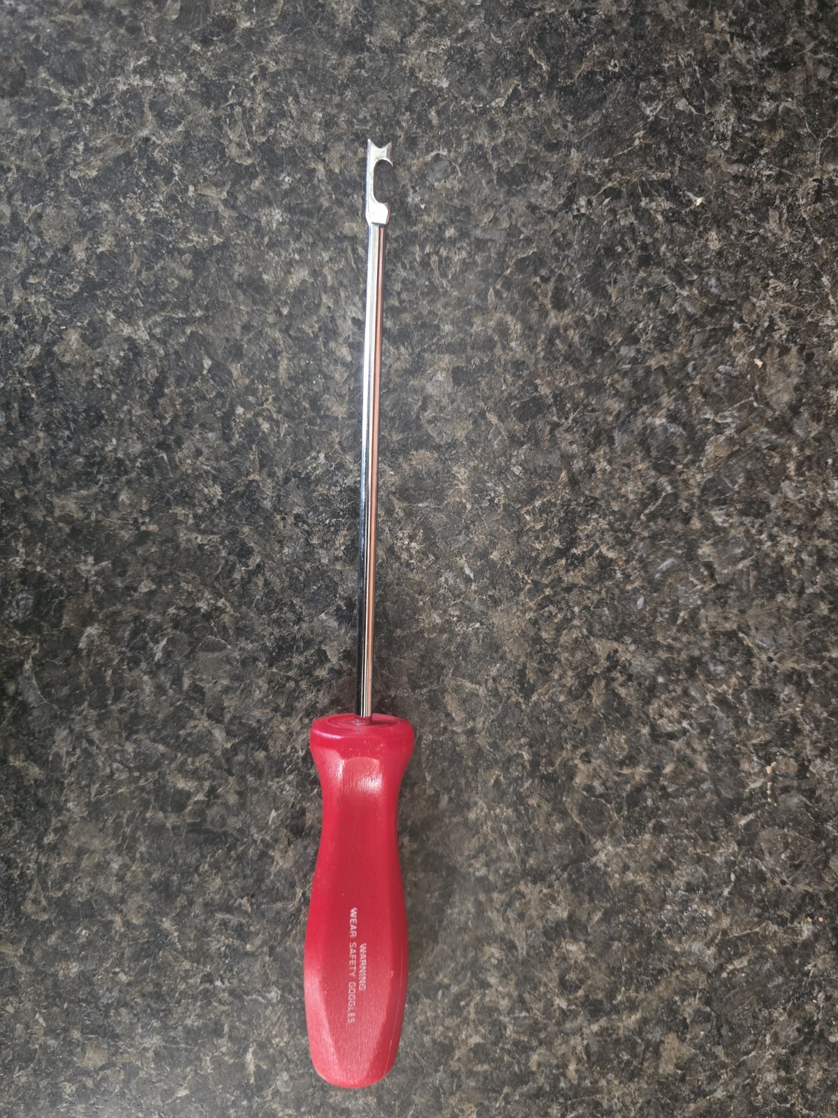 Snap On Tools Pull & Push Spring Tool C&V Groove Red SPRG618R 6″ Shaft USA NEW!!