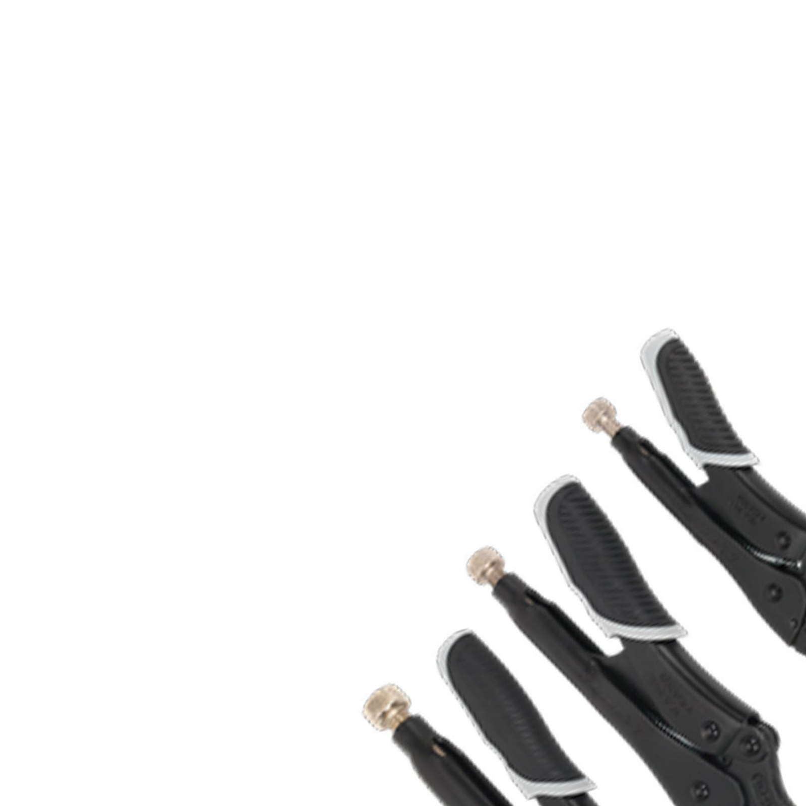Sealey AK6863B Premier Black Locking Pliers Set of 3 PC Traditional Style