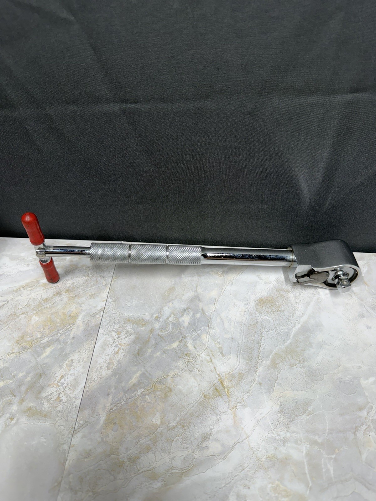 Sidewinder T-handle Speed Wrench Ratchet 3/8″ Drive Knurled Handle