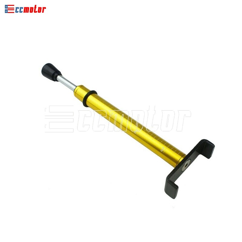 Motorcycle Adjustable Belt Tension Tool Dial Indicator Gauge for Harley Davidson