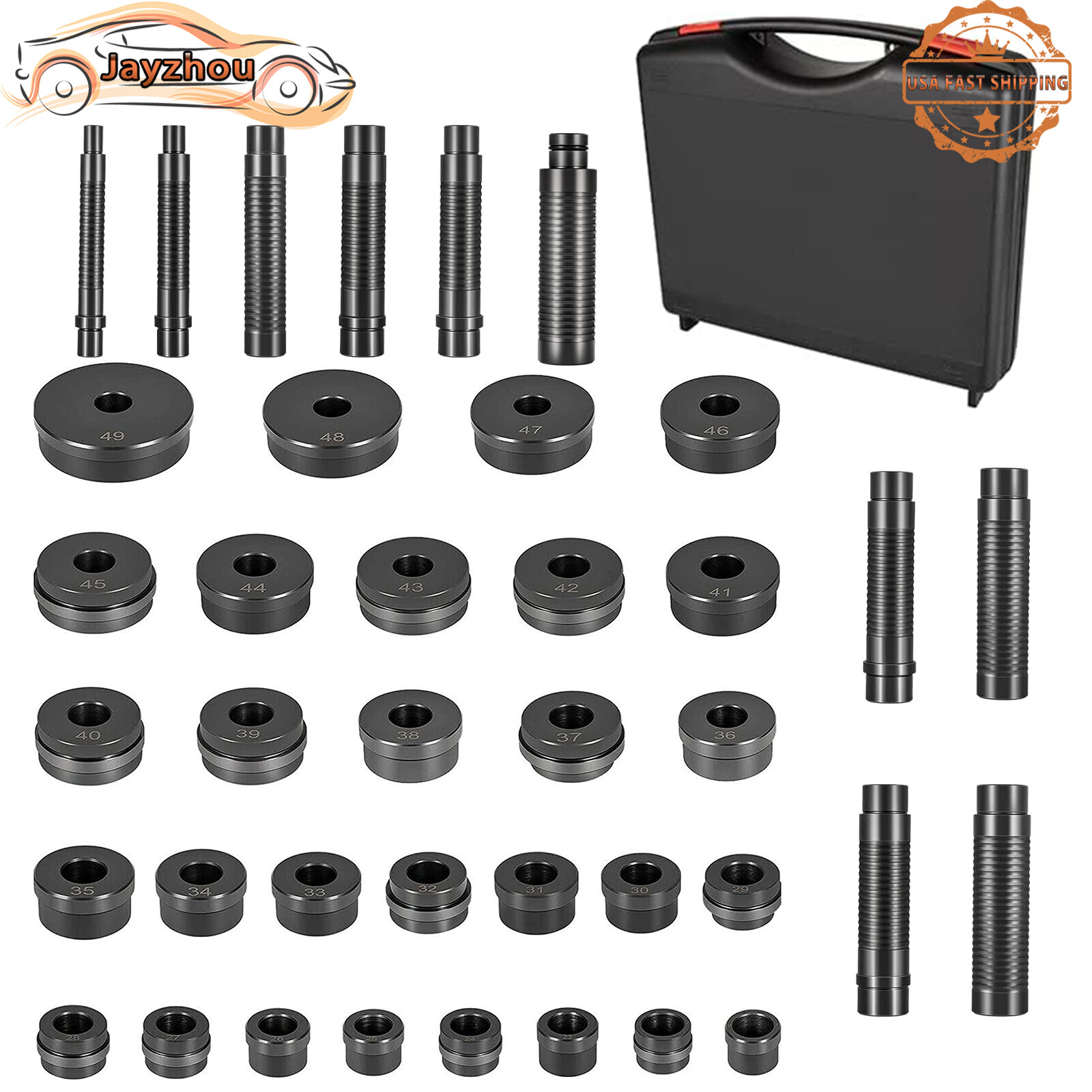 T-0220-39 Master Bushing Driver Kit for Chrysler GM Ford T-0220 KT300 72367