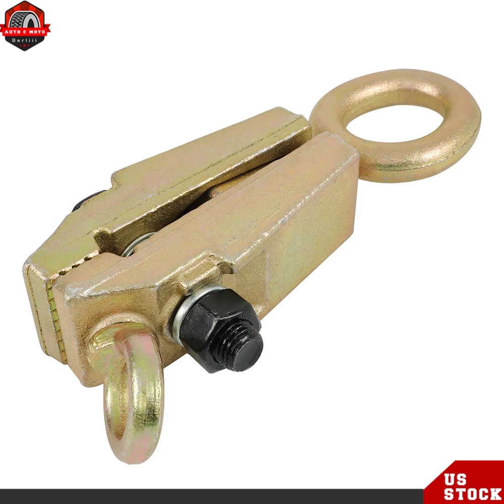 Two Way Frame Back Self-Tightening Grips Auto Body Repair Pull Clamp Tool 5 Ton