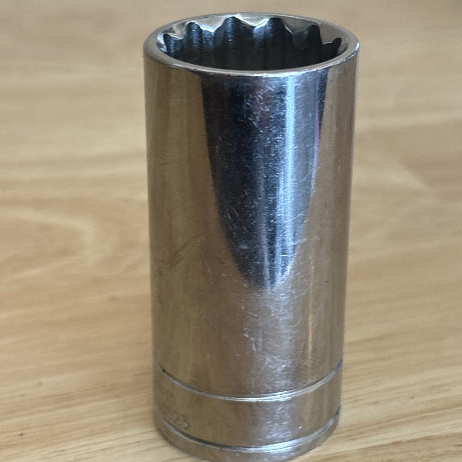 Blue Point 23mm Deep Socket 3/8″ Drive 12 Point BLPLM3823